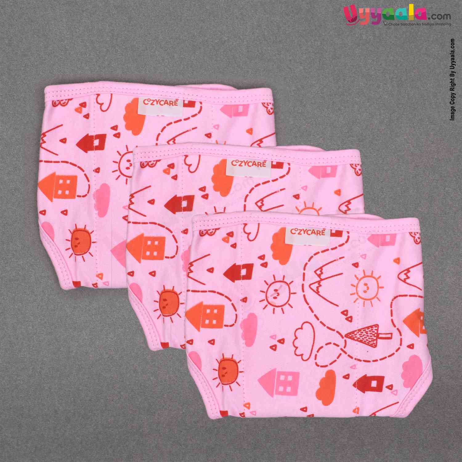 COZYCARE Reusable Diapers With Attached Pad