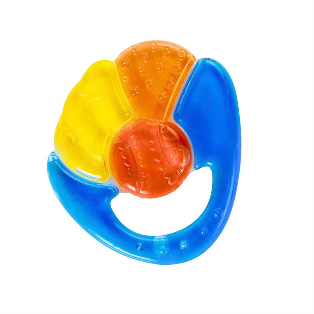 HOPOP Easy Grip Water Filled Cooling Teether For Babies - Toy 4m+