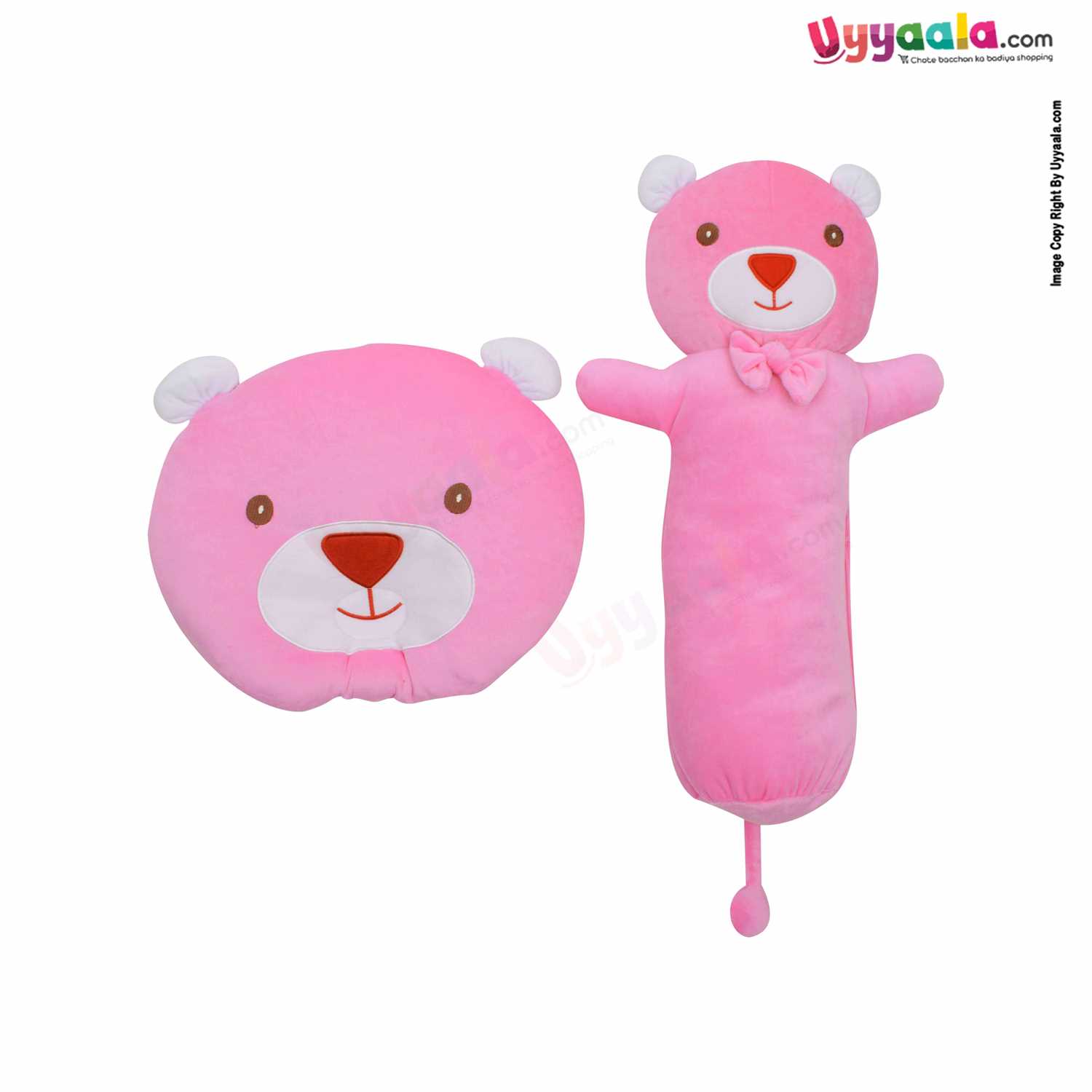 Baby Bedding with Pillows Premium Velvet Bear Model