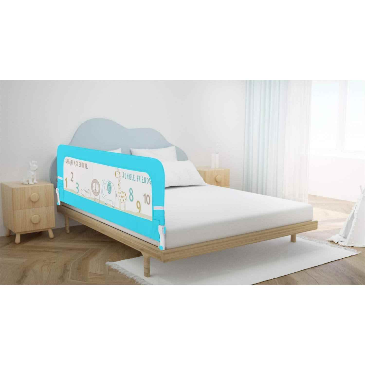 R FOR RABBIT Safeguard Anti-Fall Bed Rail for Baby, 6 feet length and 2.3 Feet height Pack of 1