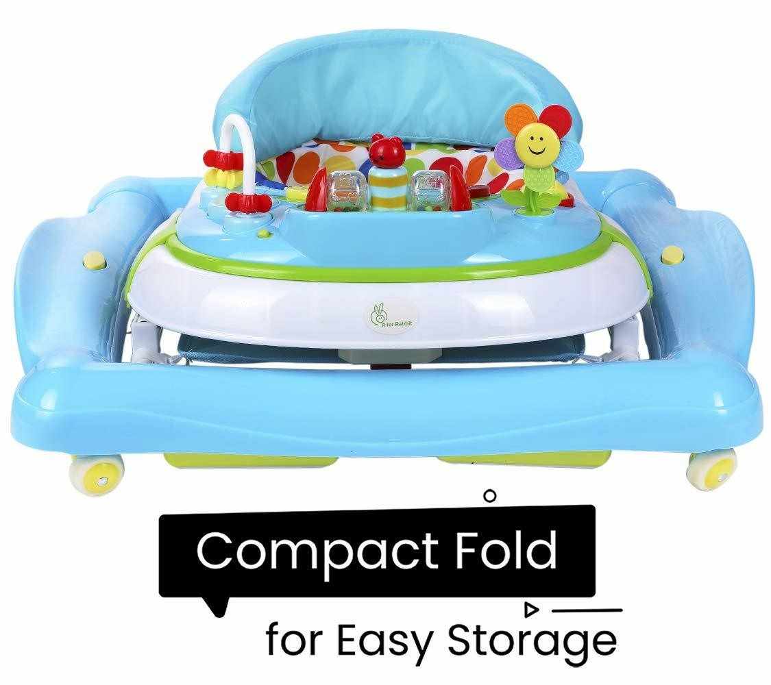 R FOR RABBIT Rock N Walk Rocking Walker with Anti Fall for Kids