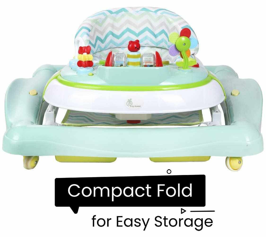 R FOR RABBIT Rock N Walk Rocking Walker with Anti Fall for Kids