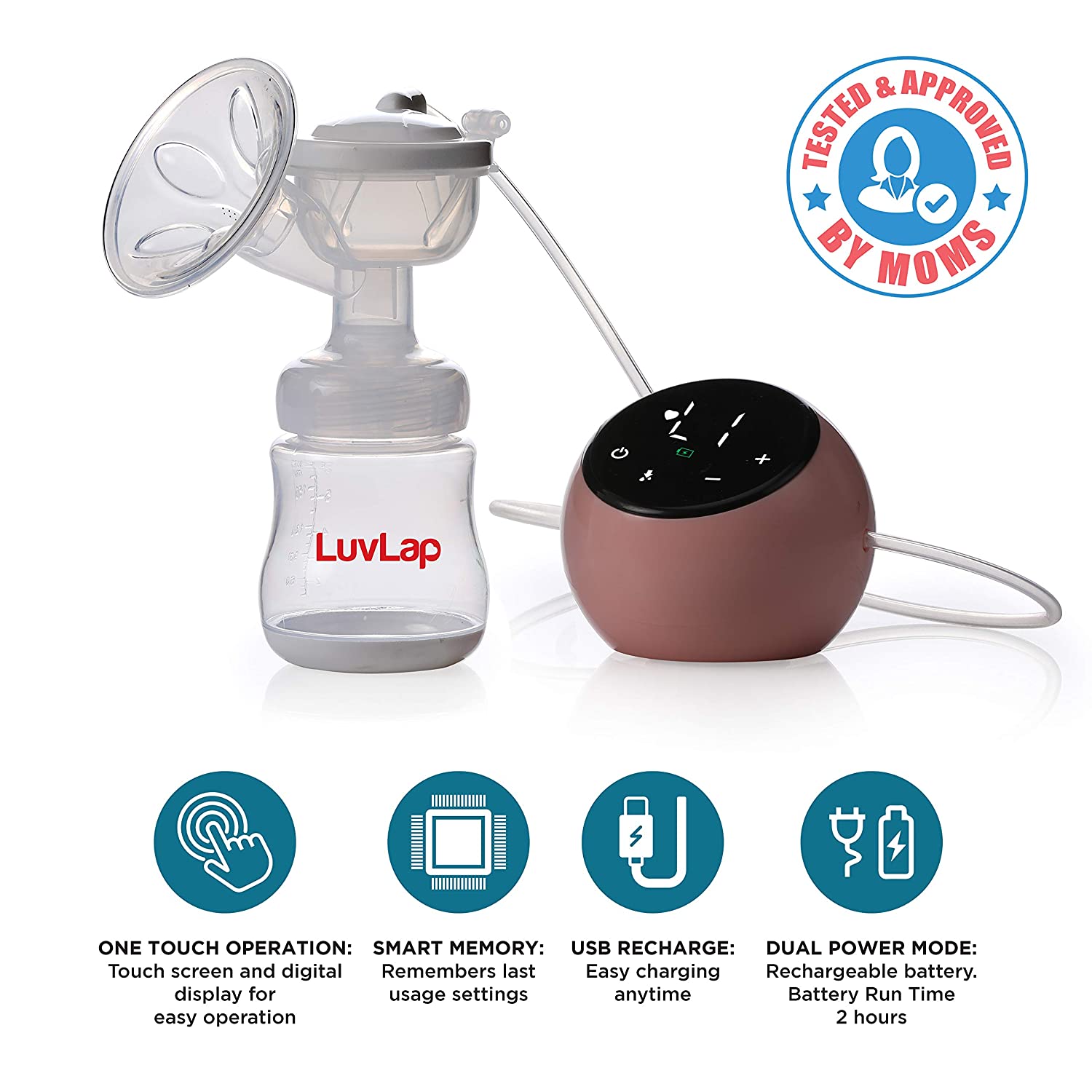 LUVLAP Adore Electric Breast Pump