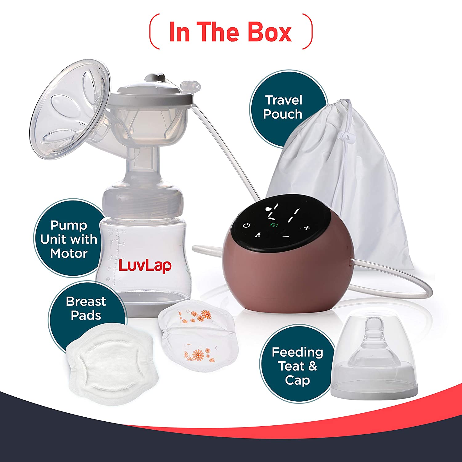LUVLAP Adore Electric Breast Pump