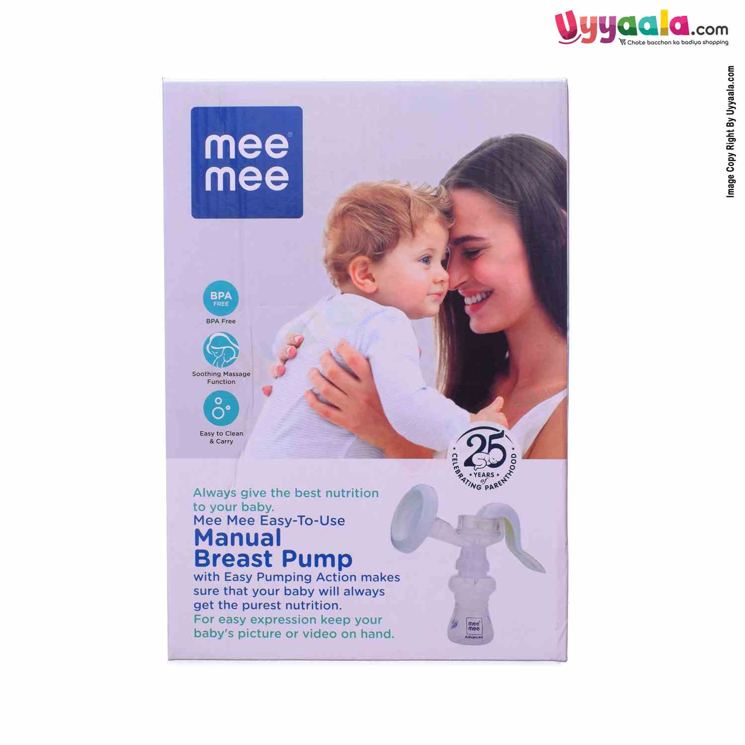 MEE MEE Manual Breast Pump For Feeding Moms