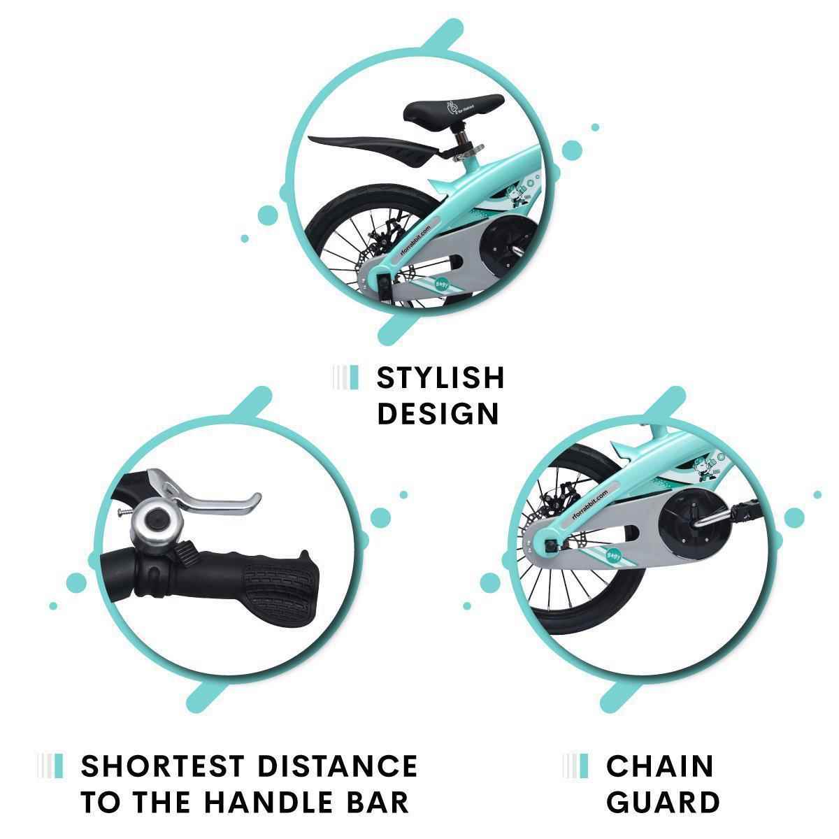 R FOR RABBIT Bicycle Tiny Toes Jazz- The Smart Plug and Play (14 inch/T - for 3-5 yrs)