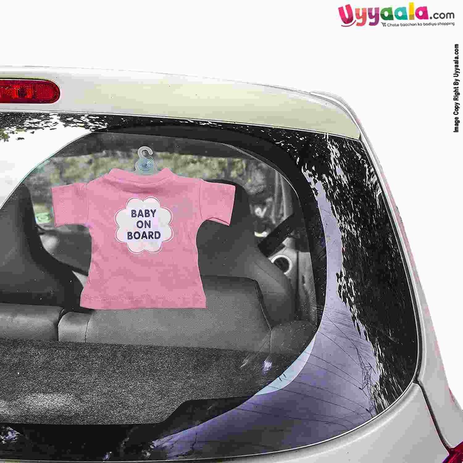 Baby on Board sign T-Shirt for Car