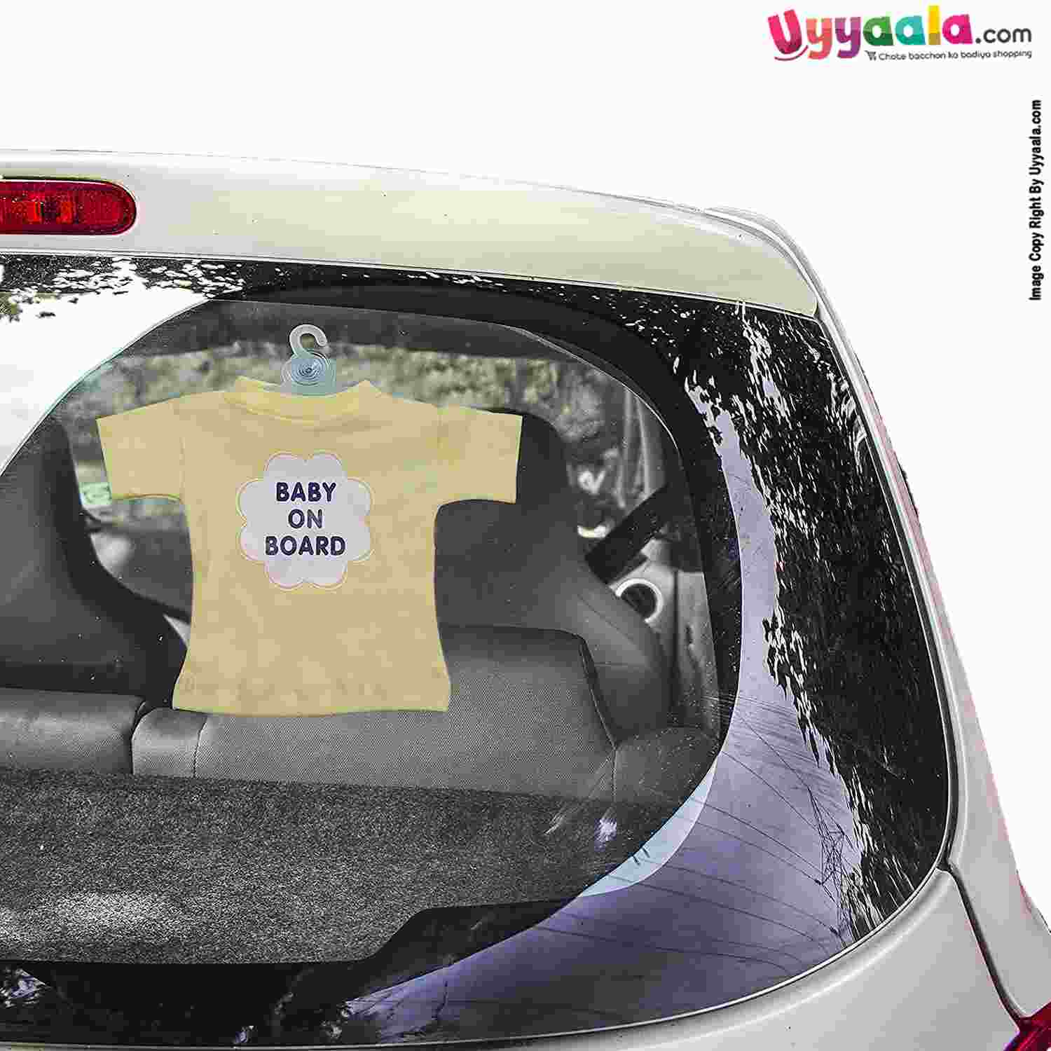 Baby on Board sign T-Shirt for Car