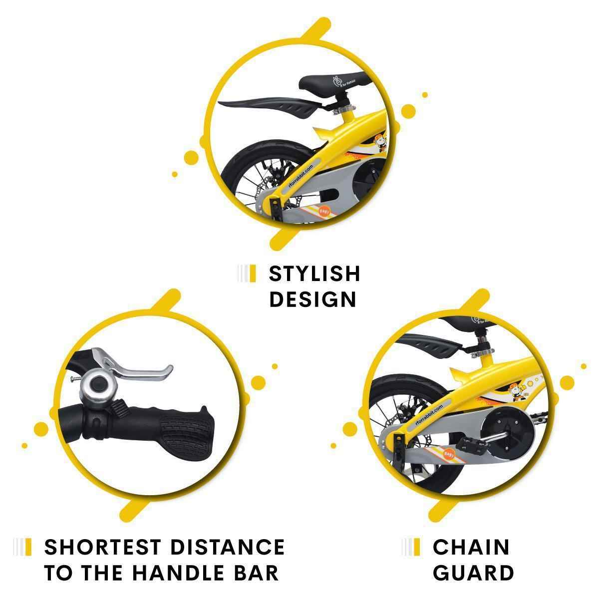 R FOR RABBIT Bicycle Tiny Toes Jazz- The Smart Plug and Play (14 inch/T - for 3-5 yrs)