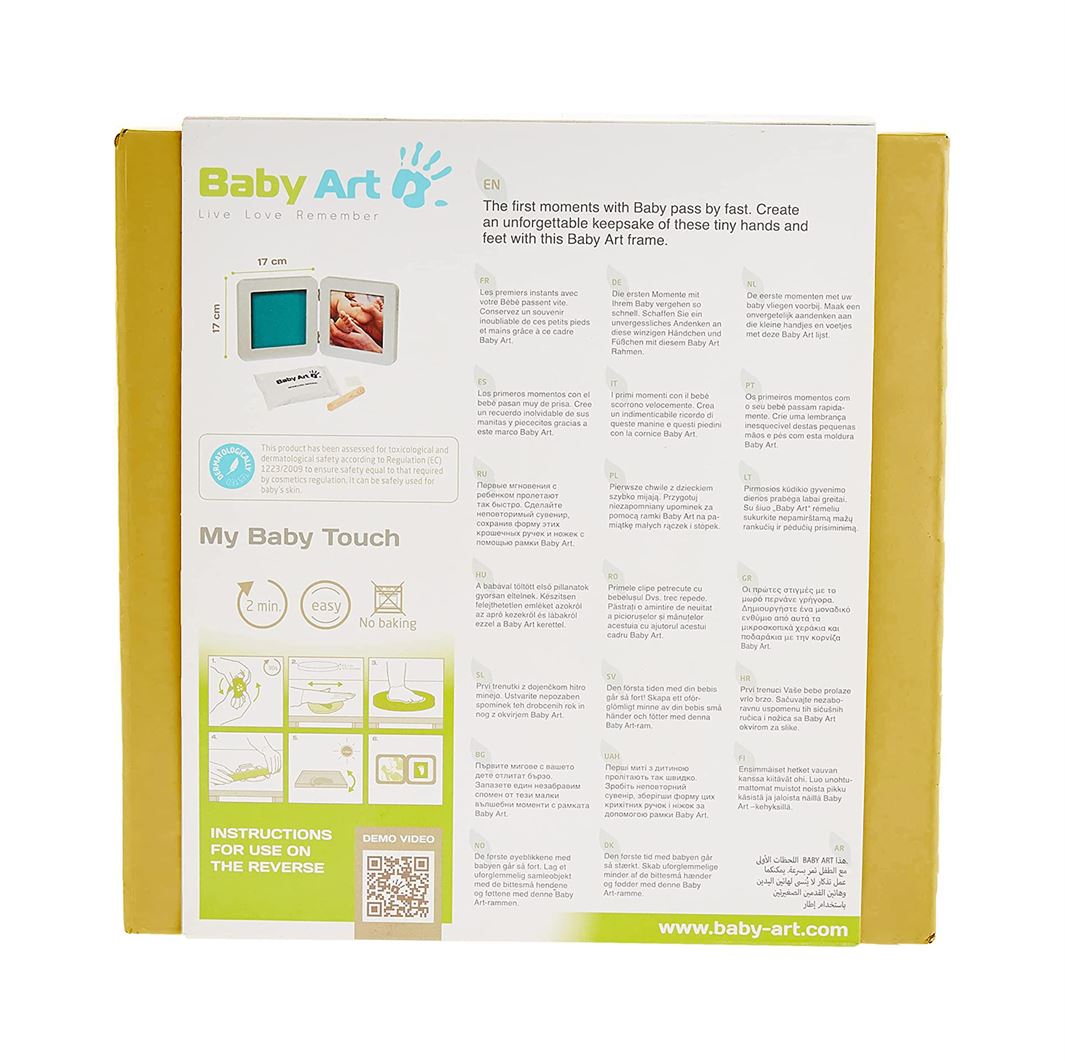 Buy Baby Hand or Foot Imprint Clay with Frame Online in India
