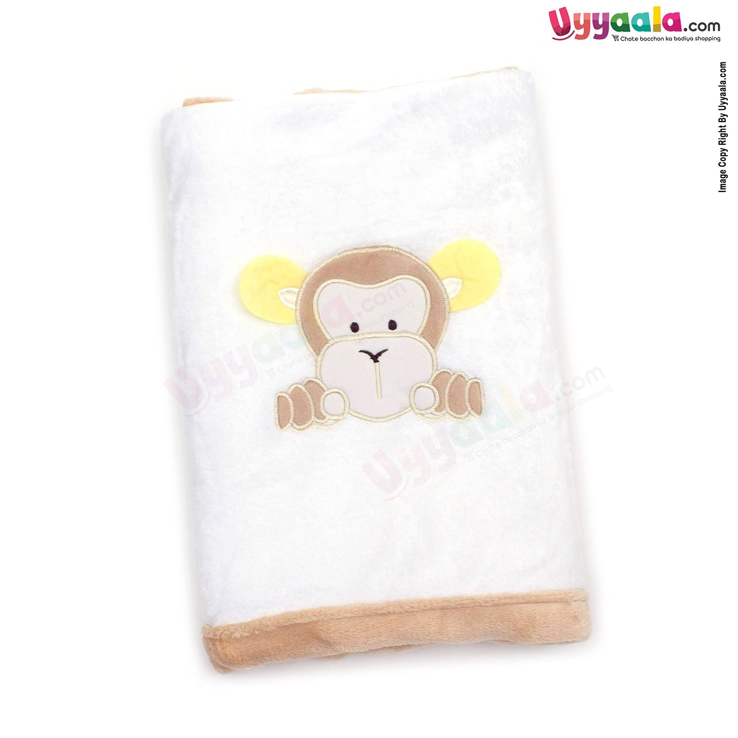 Baby Blanket Fur with Border