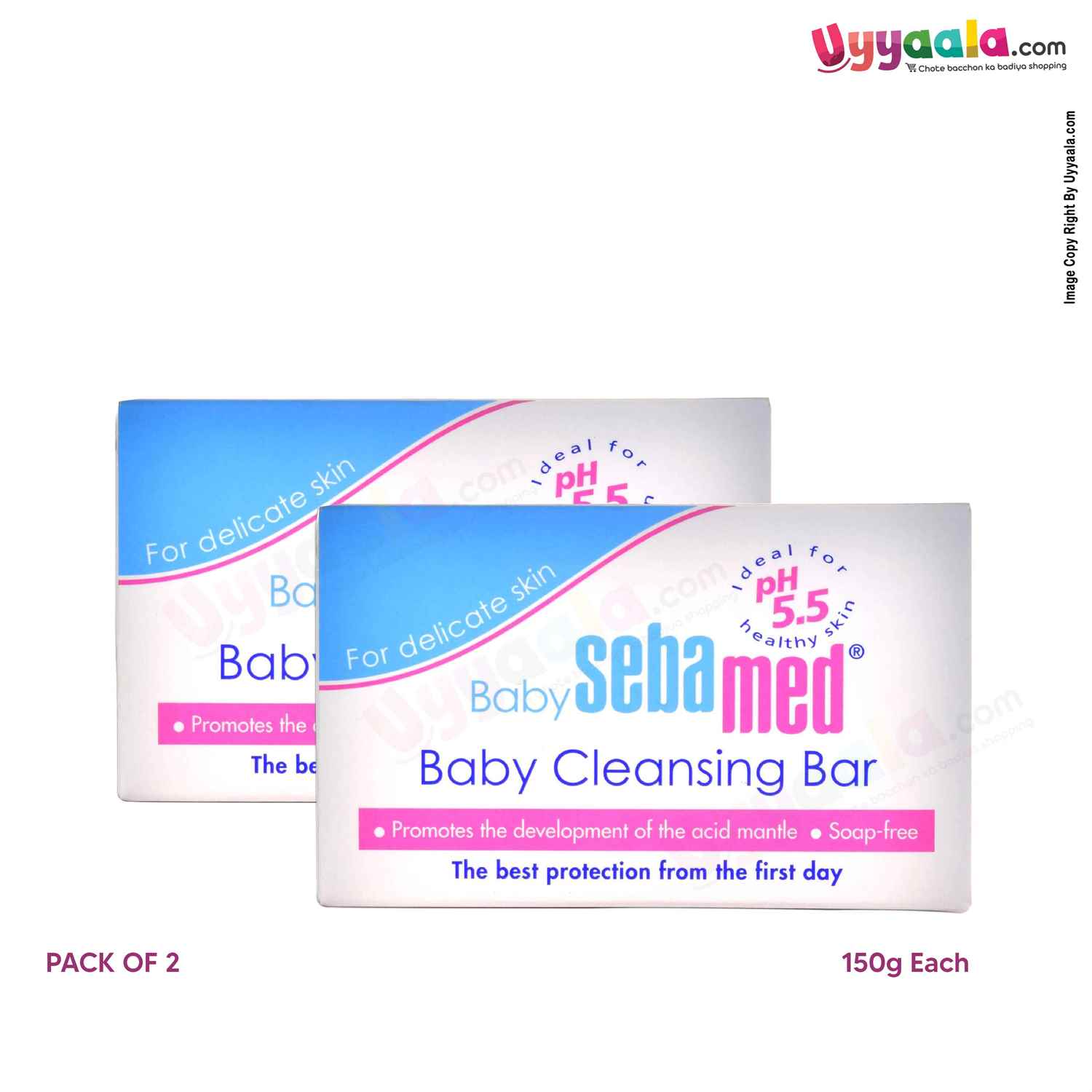 Sebamed Baby Cleansing Bar - 150 gm (pack of 2)