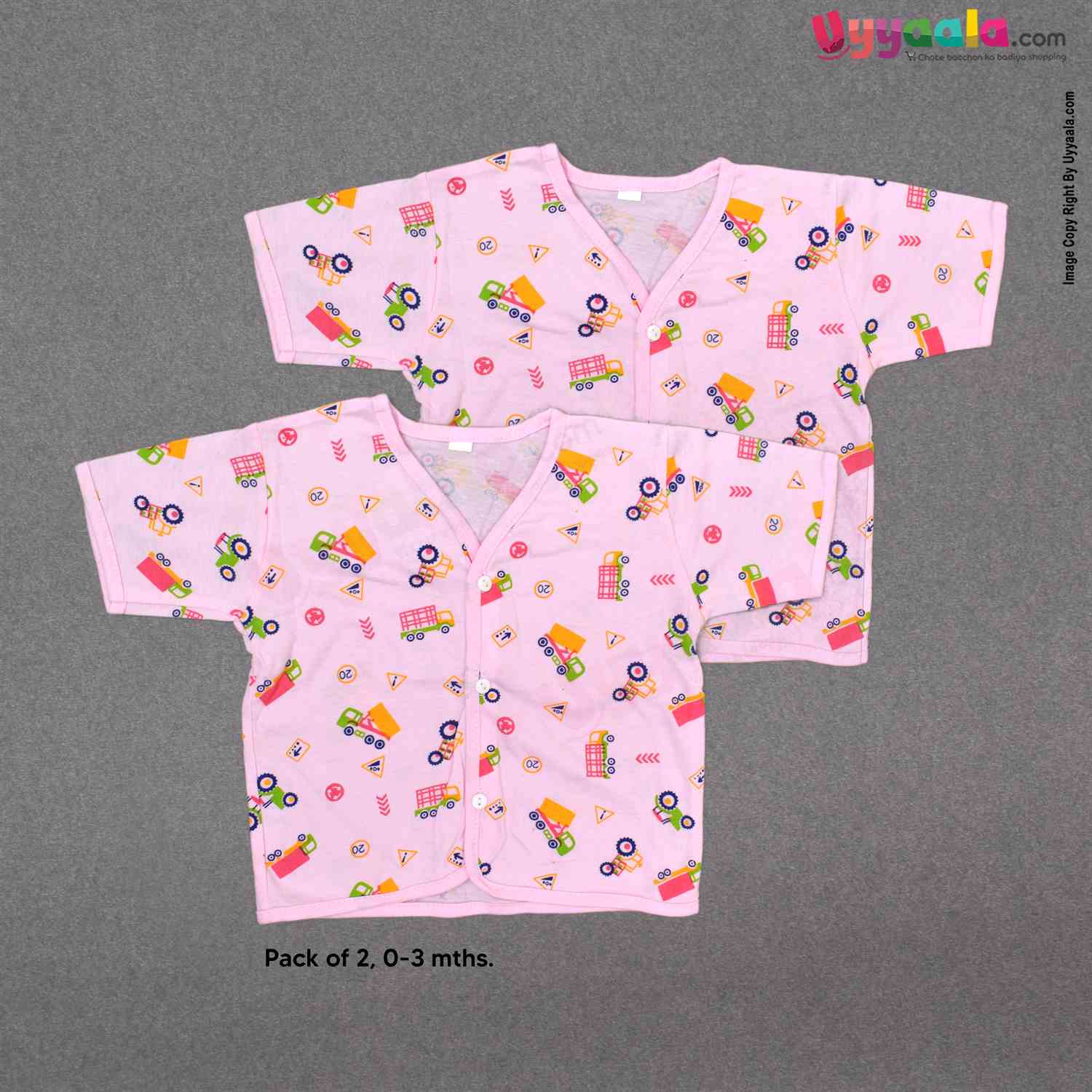 Buy Baby Jabla in Premium Quality Cotton, (2 Pack) - Pink Online in India at uyyaala.com