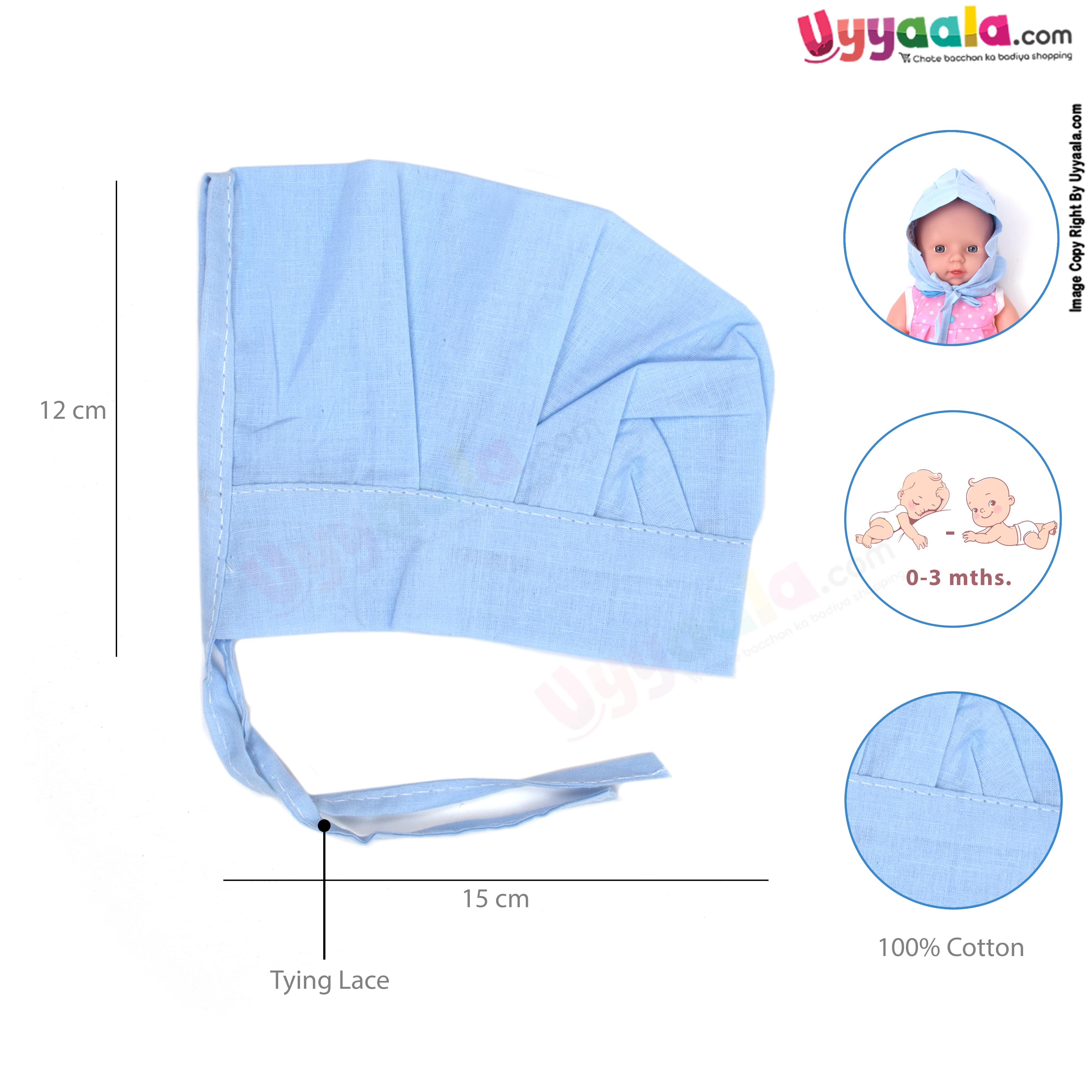 Cotton caps for babies