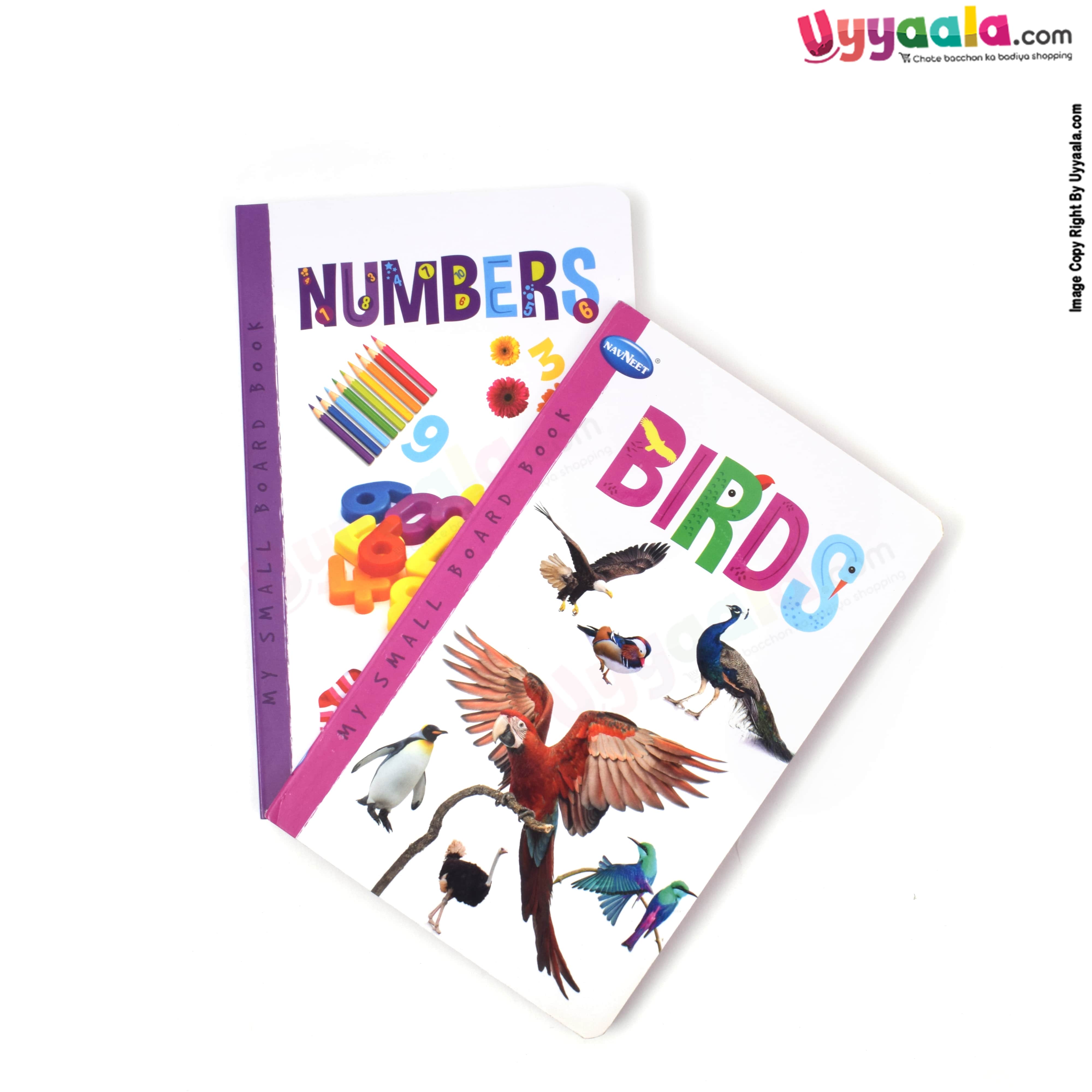 NAVNEET my small board book pack of 2 - birds & numbers