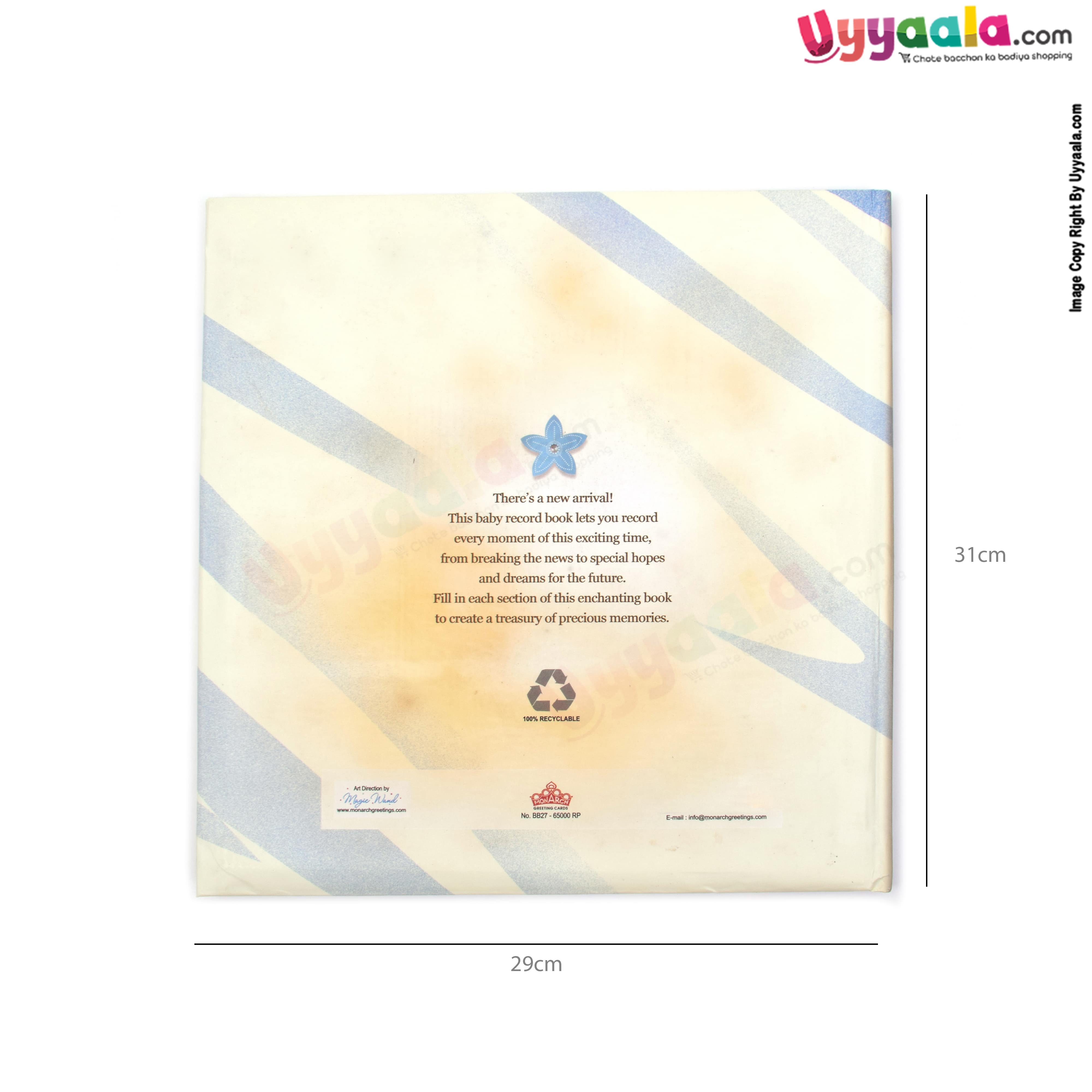 Record book For baby boy