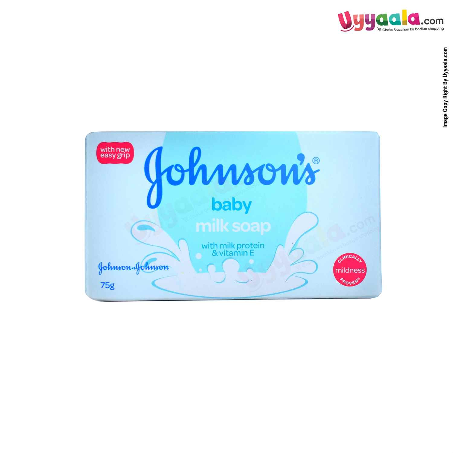 JOHNSONS Baby Milk Soap Vitamin E & Milk Protein - 75g