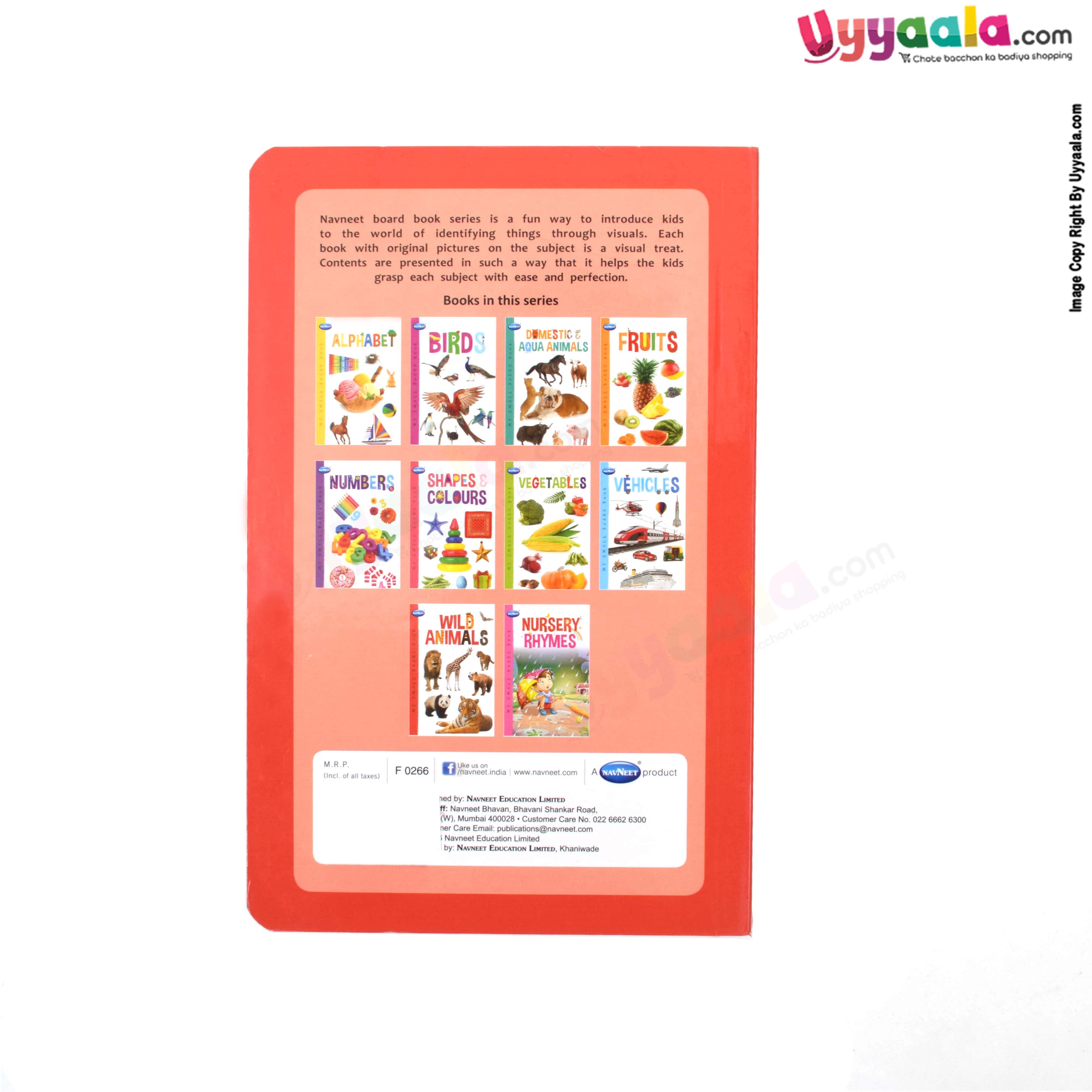 Alphabet, nursery rhymes & wild animals books for children's