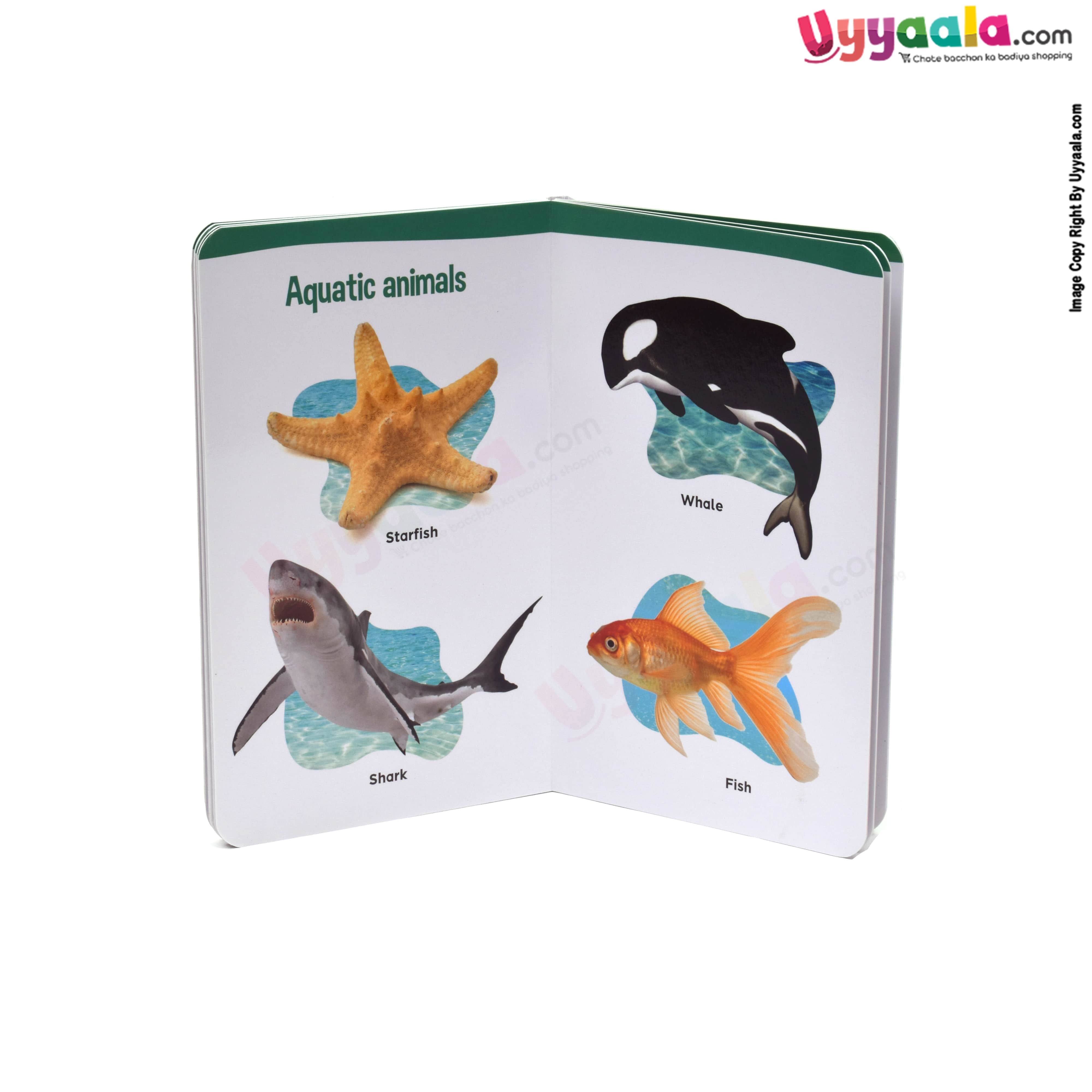 My small board book - domestic & aqua animals