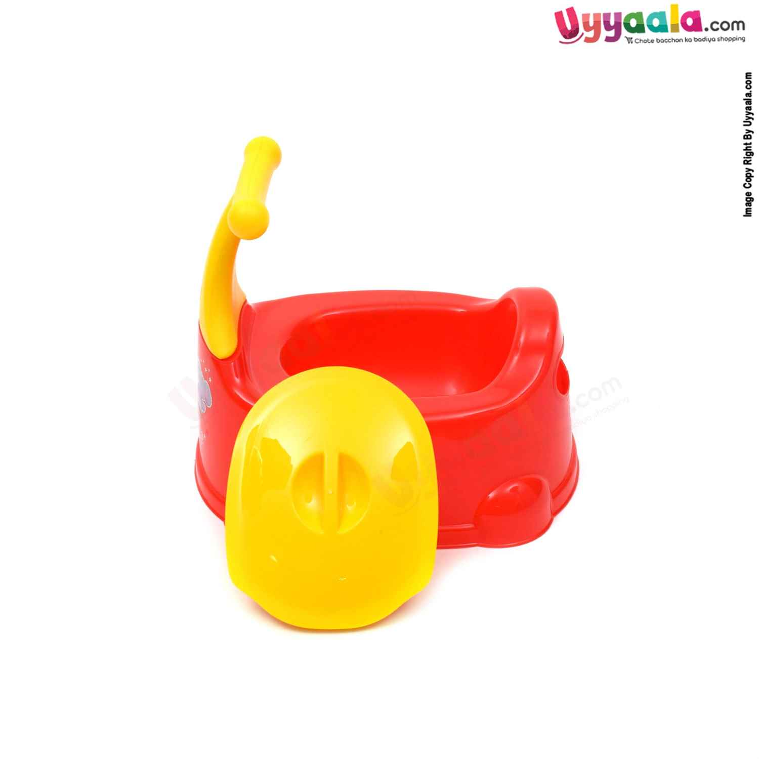 JOYFUL Baby Potty Training Seat, Scooter Style with Lid for 5+m Age - Red