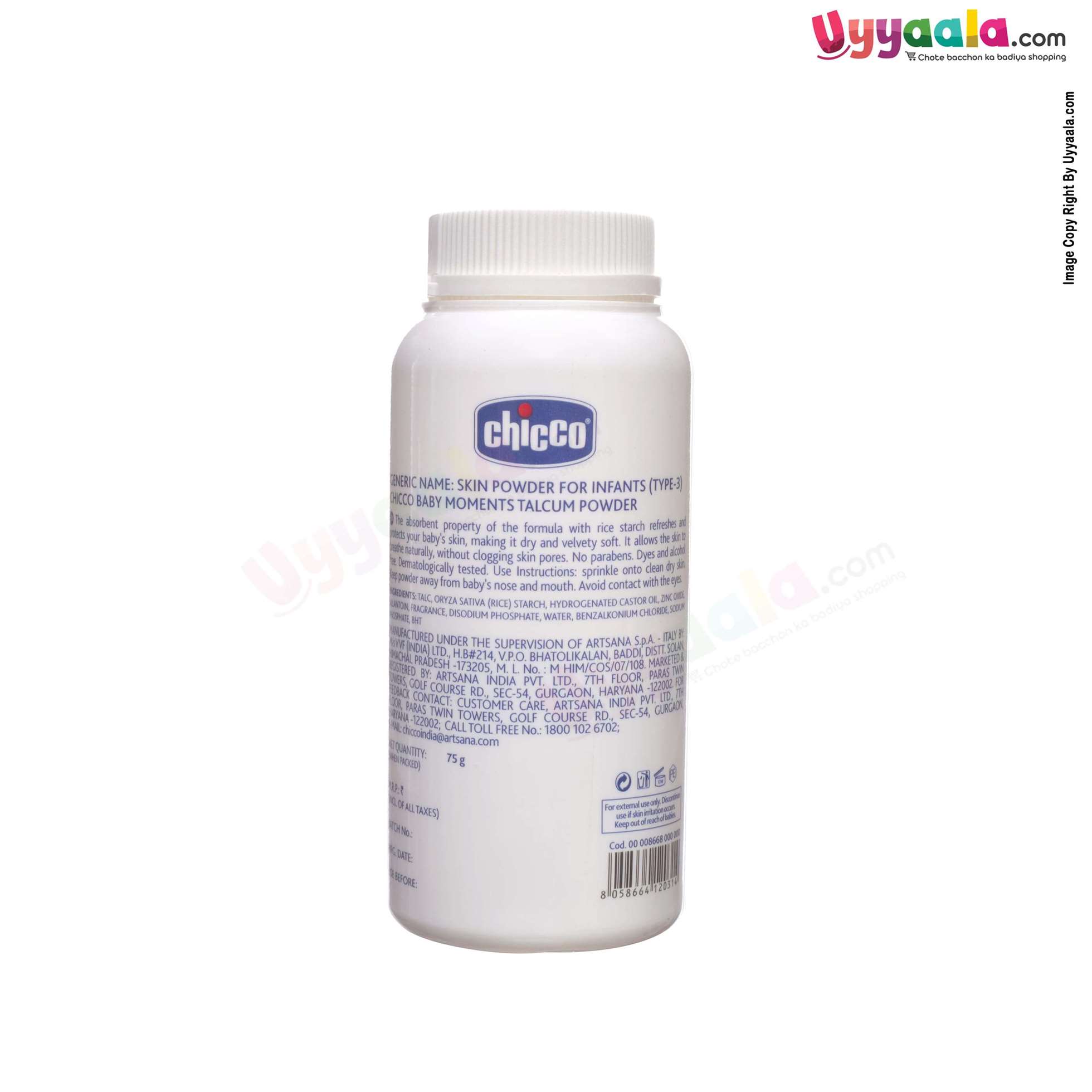 CHICCO Talcum Powder