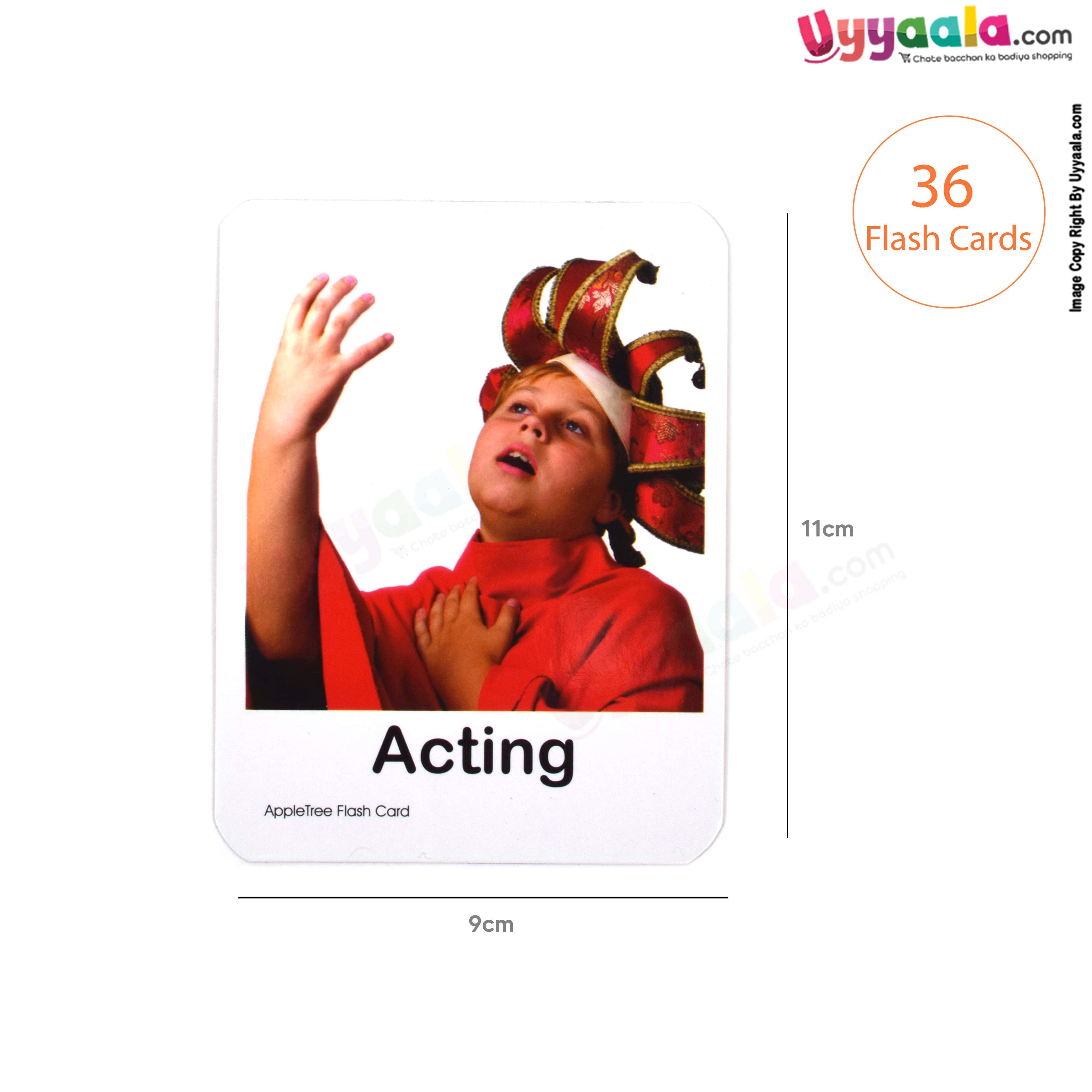 Flash cards for children's