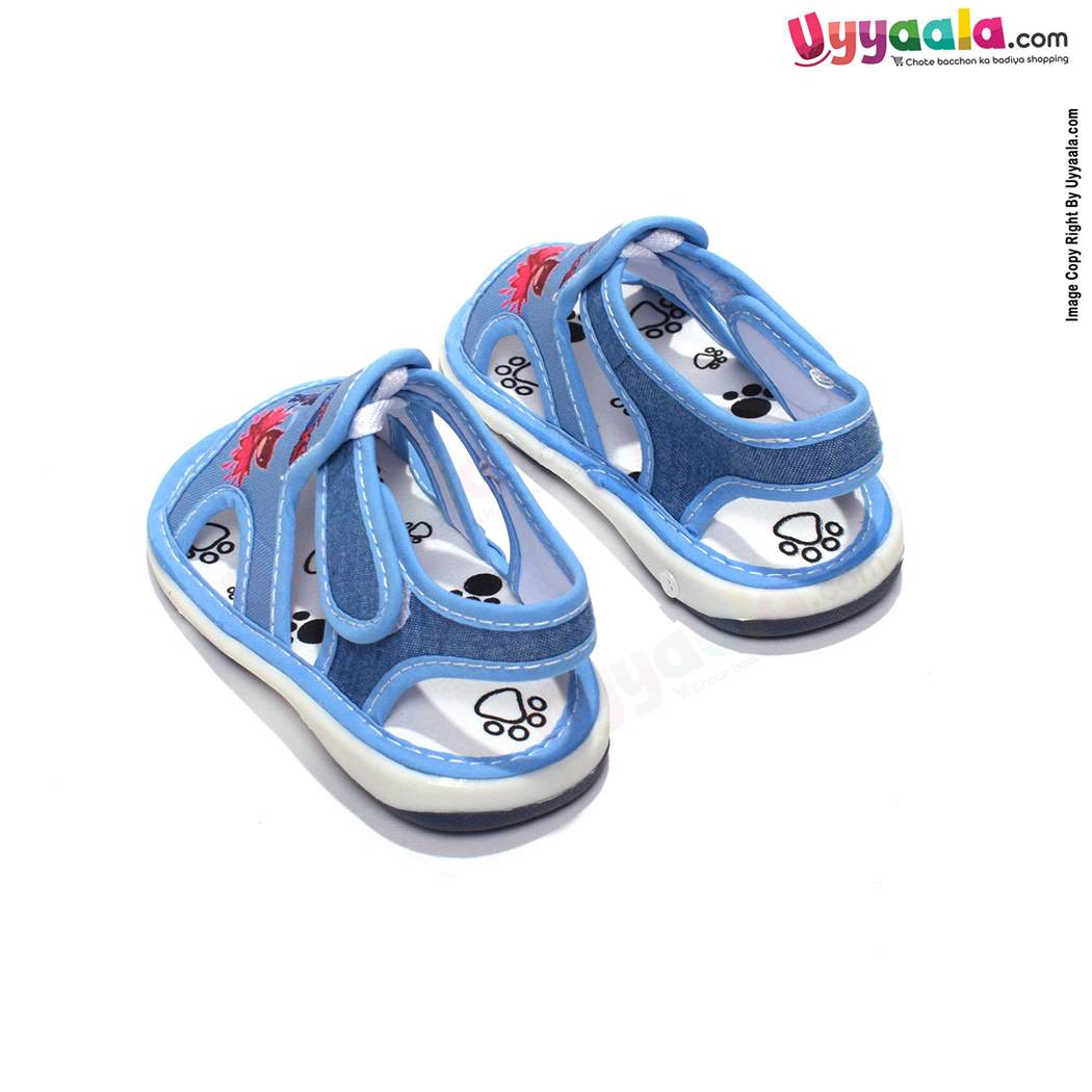 Kids Collection Let's go Chu-Chu Sandals PJ Masks Print - Light Blue-uyyala-com.myshopify.com-Footwear-Happy Babies
