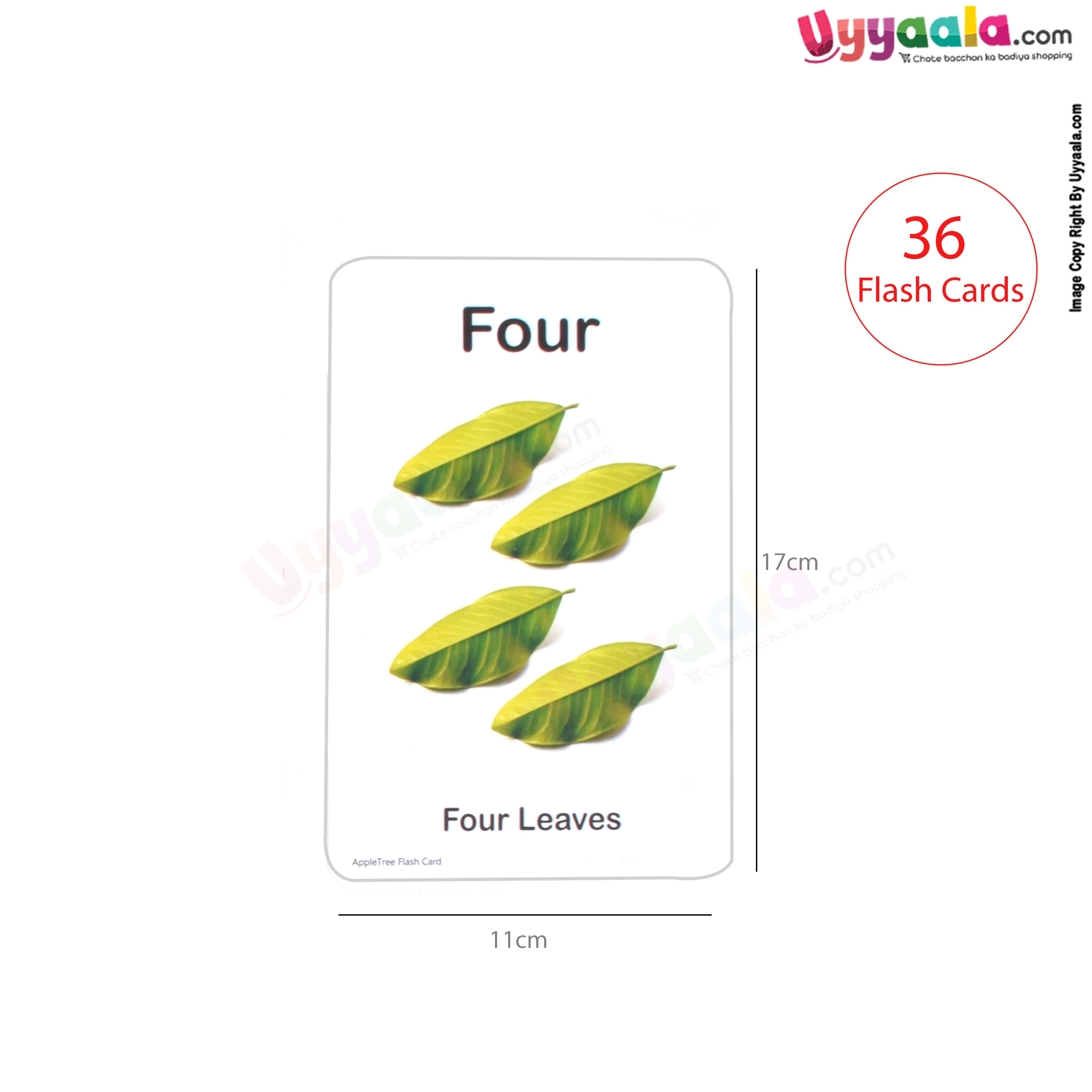 Flash cards for children's