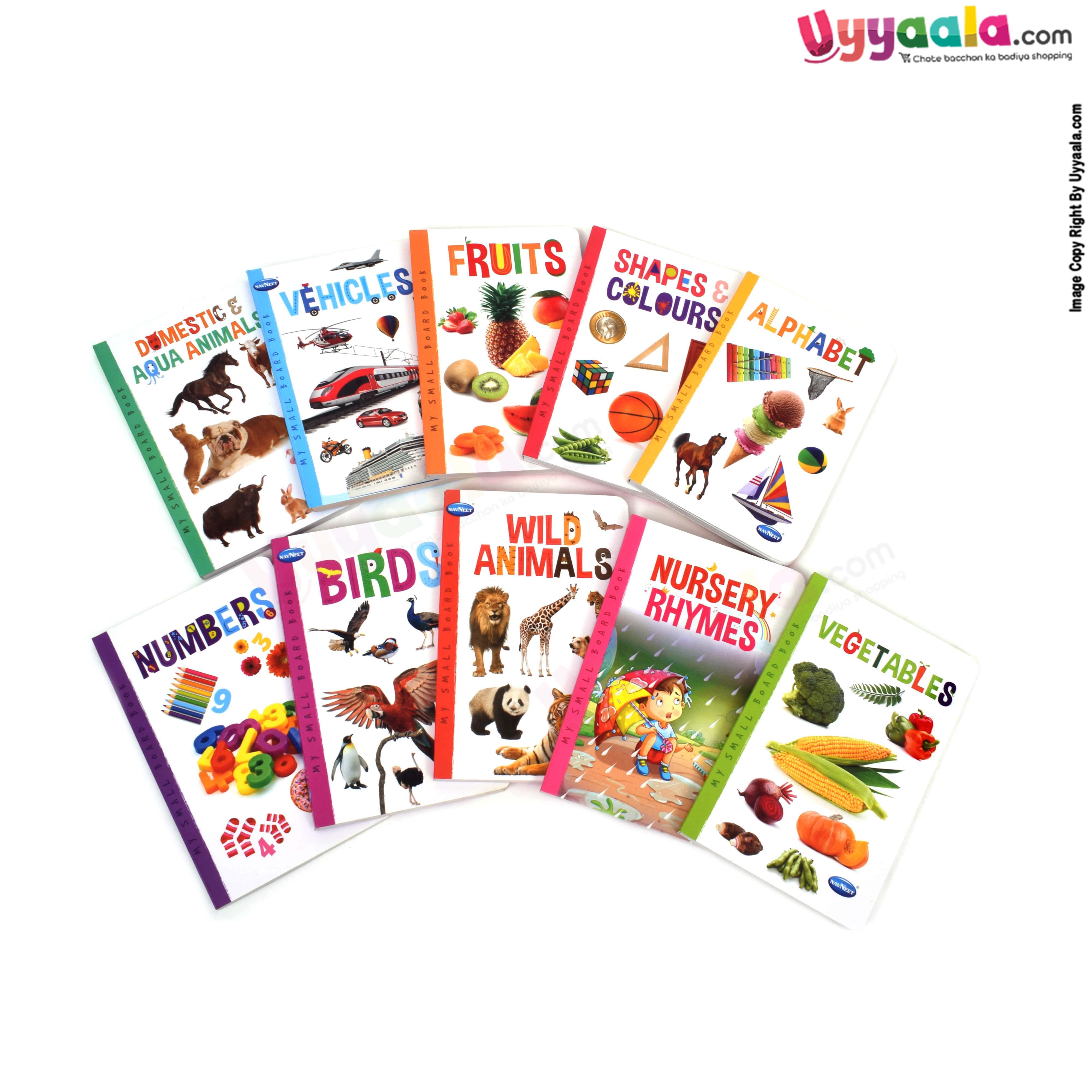 NAVNEET my small board books Pack of 10