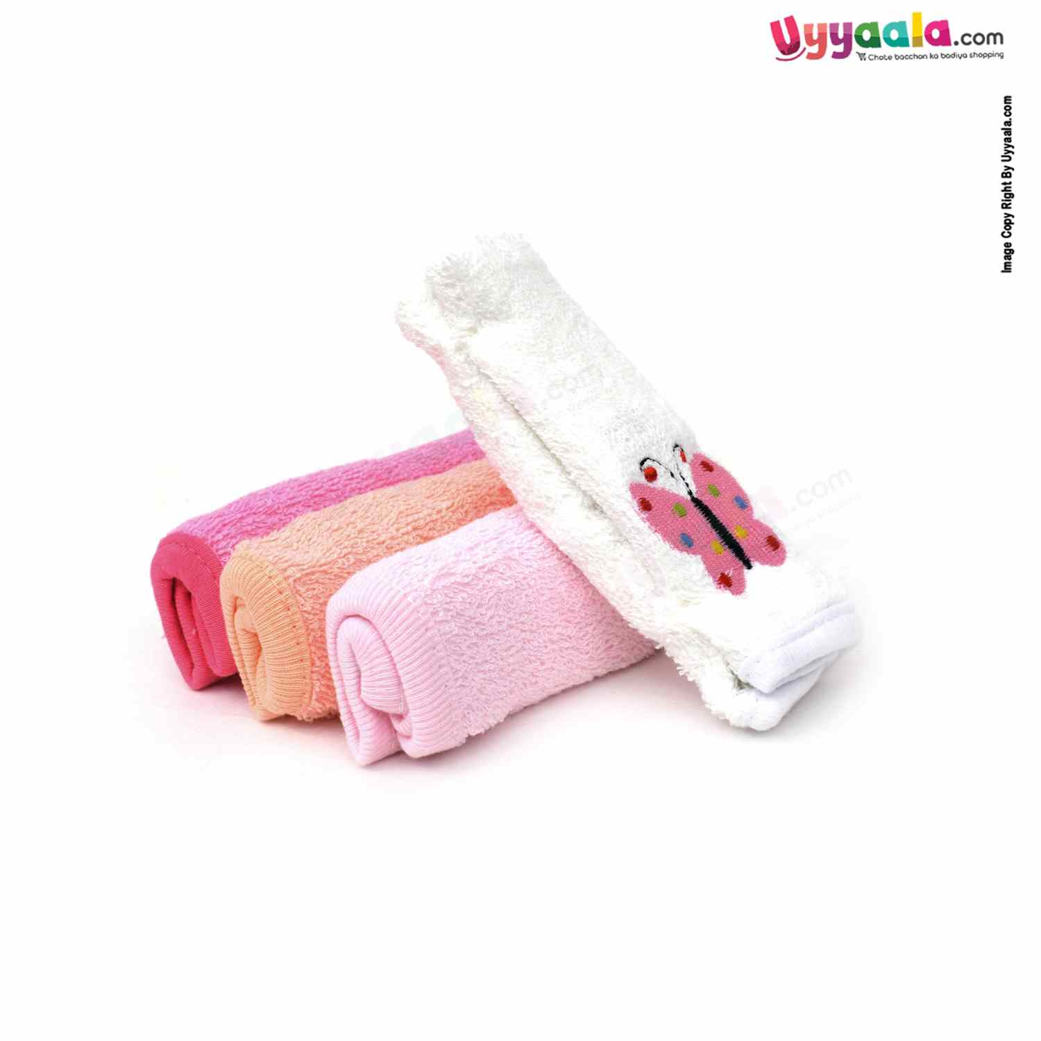 Plain napkins for babies