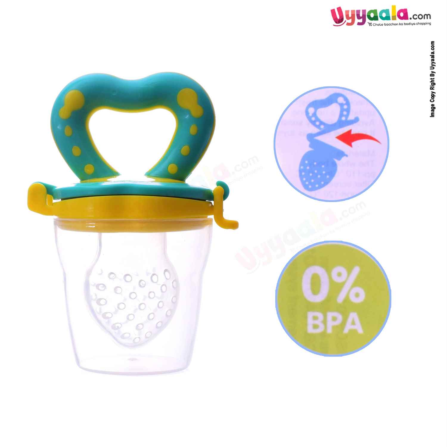MUMLOVE Fruit Filter Play Nibbler for Babies 5+m Age