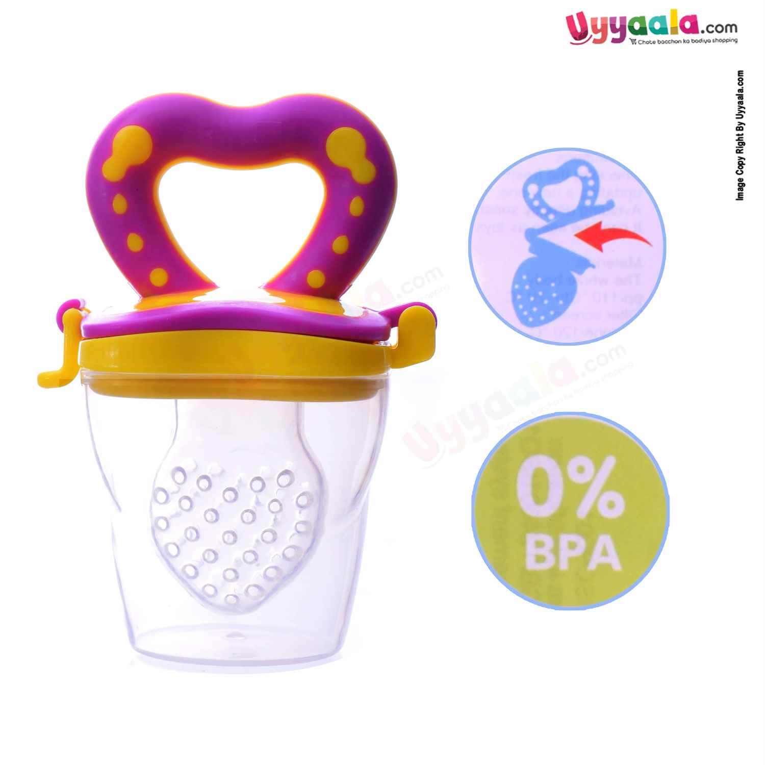 MUMLOVE Fruit Filter Play Nibbler for Babies 5+m Age