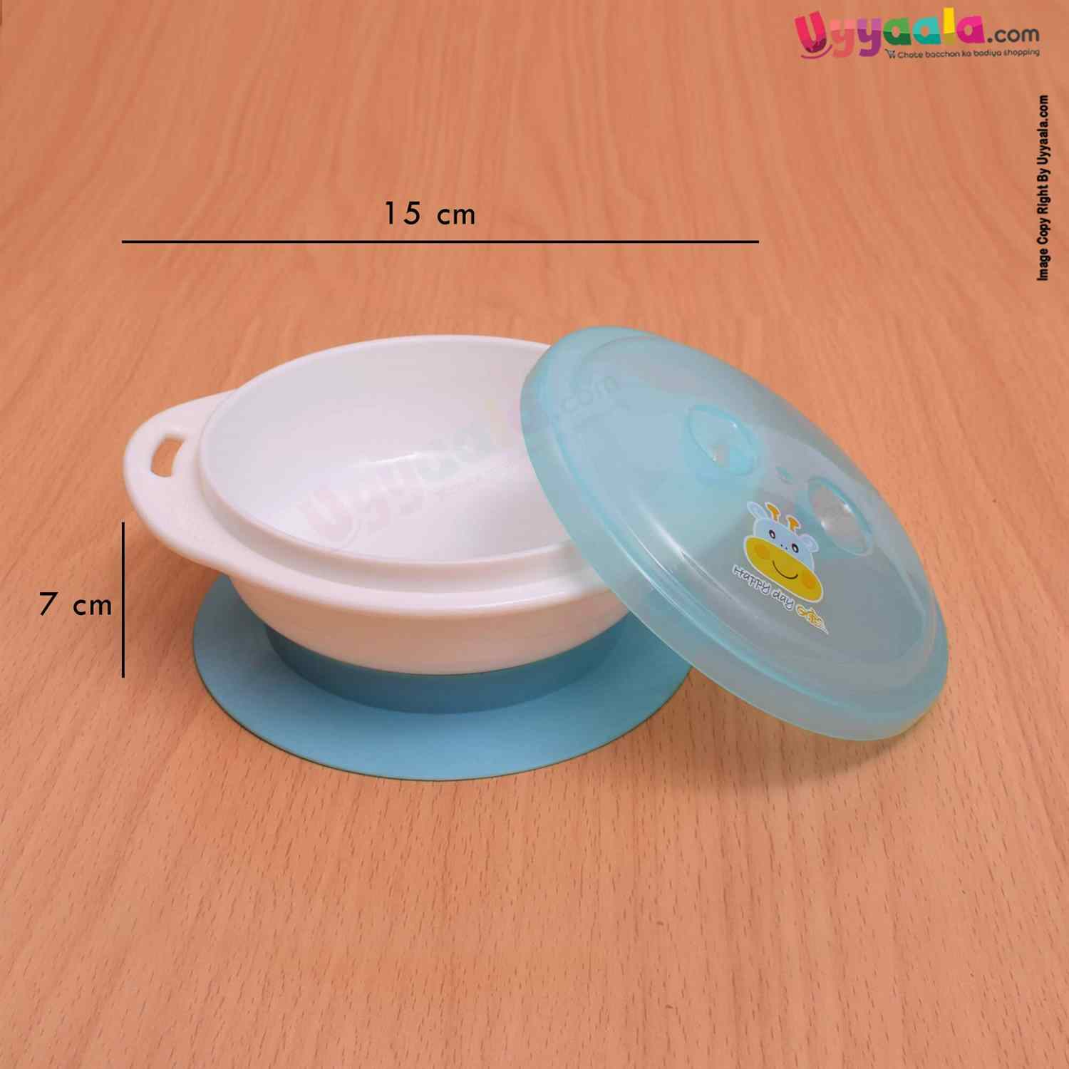 RIKANG Table Suction Bowl, 10+m Age- Blue