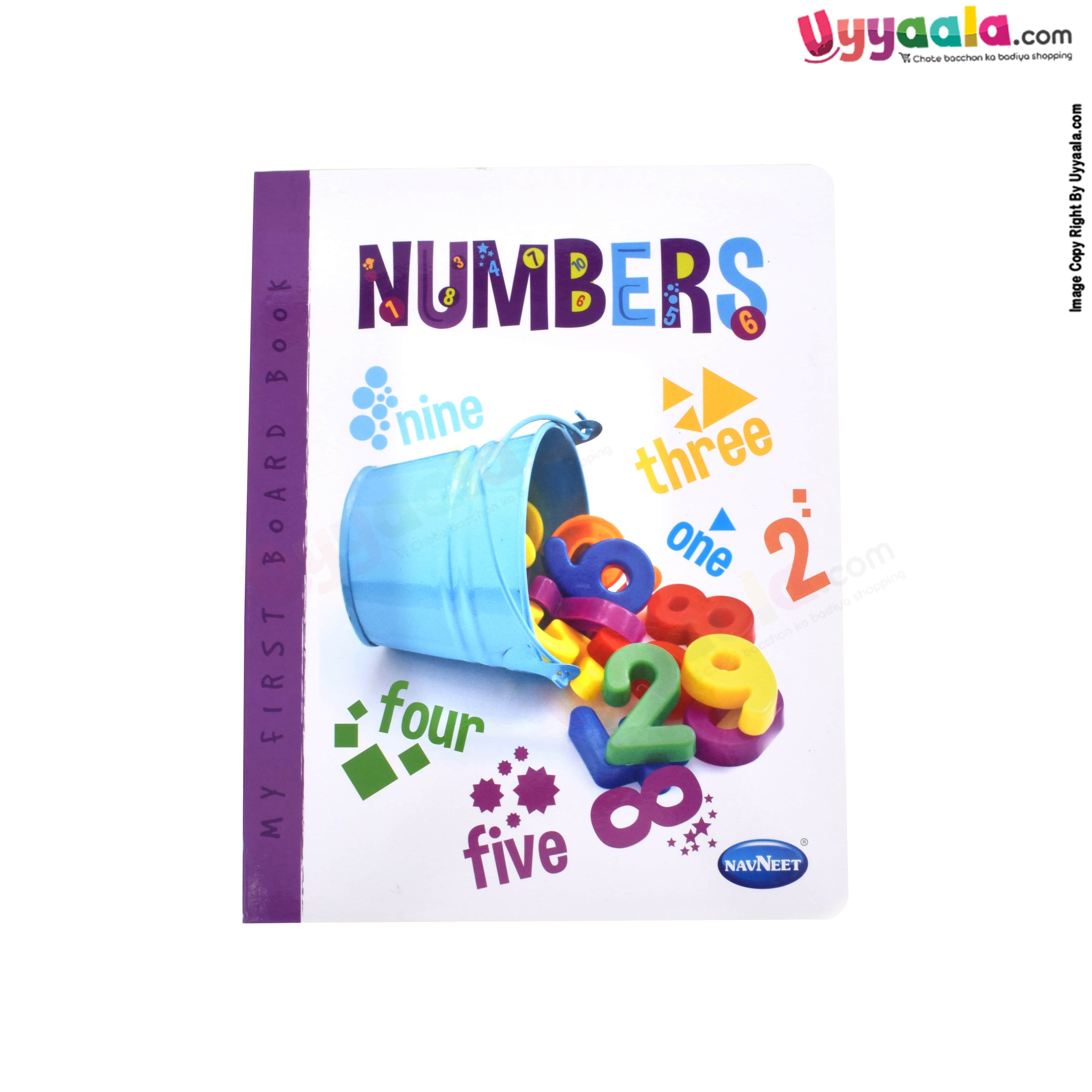 NAVNEET my first board book numbers - 2+ Years