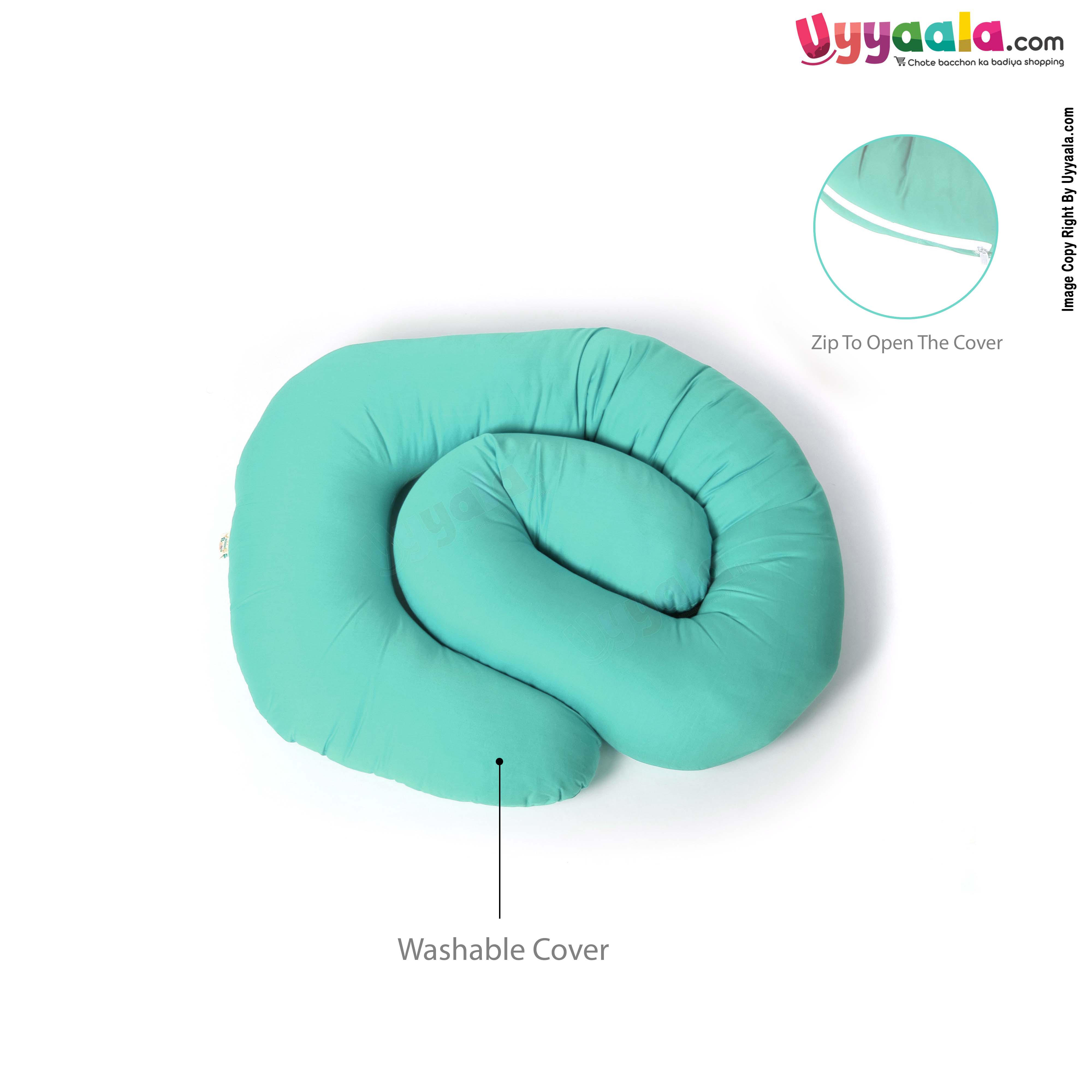 MOMMAS BABY C - Shape Pregnancy Pillow, Green