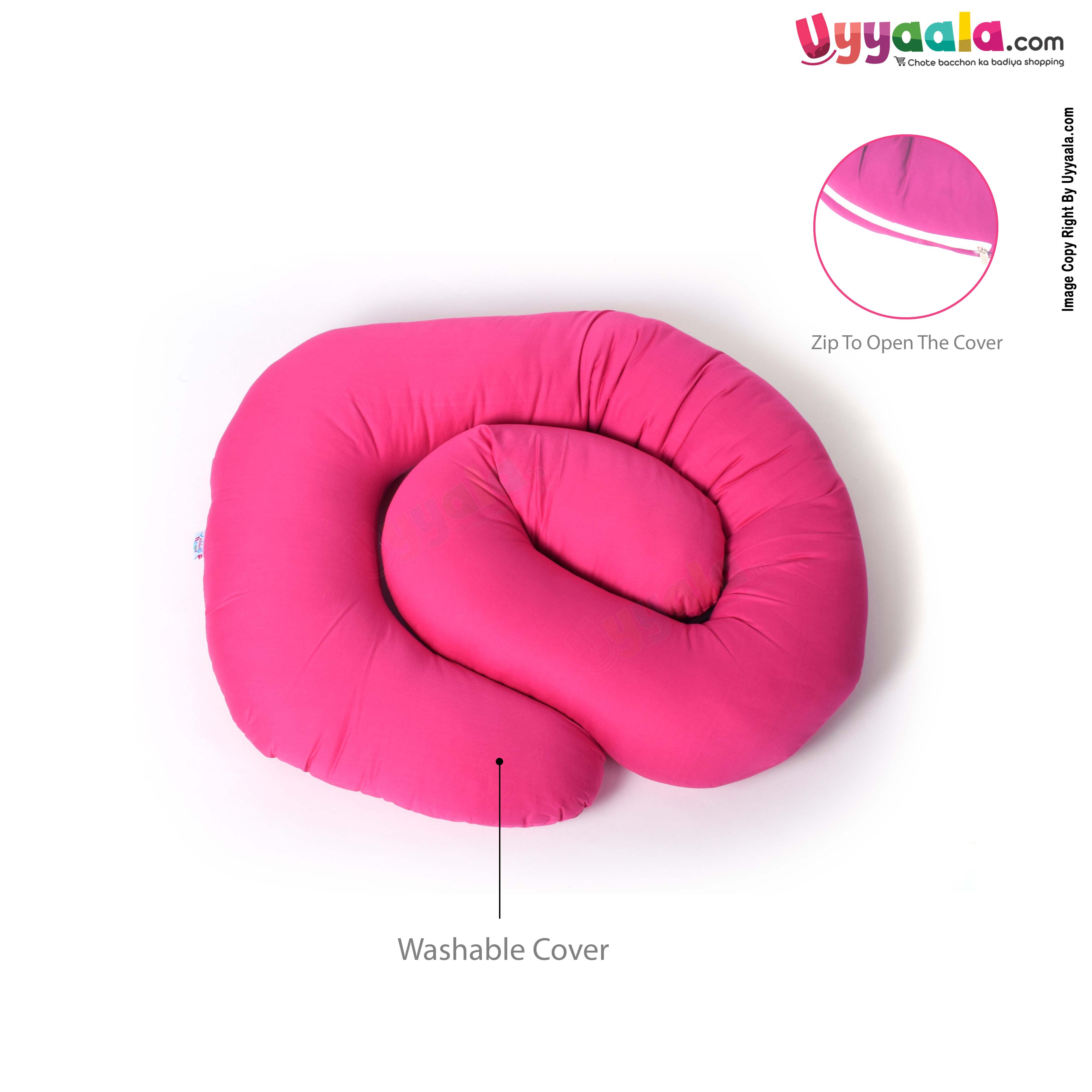 MOMMAS BABY C-Shape Pregnancy Pillow - Pink