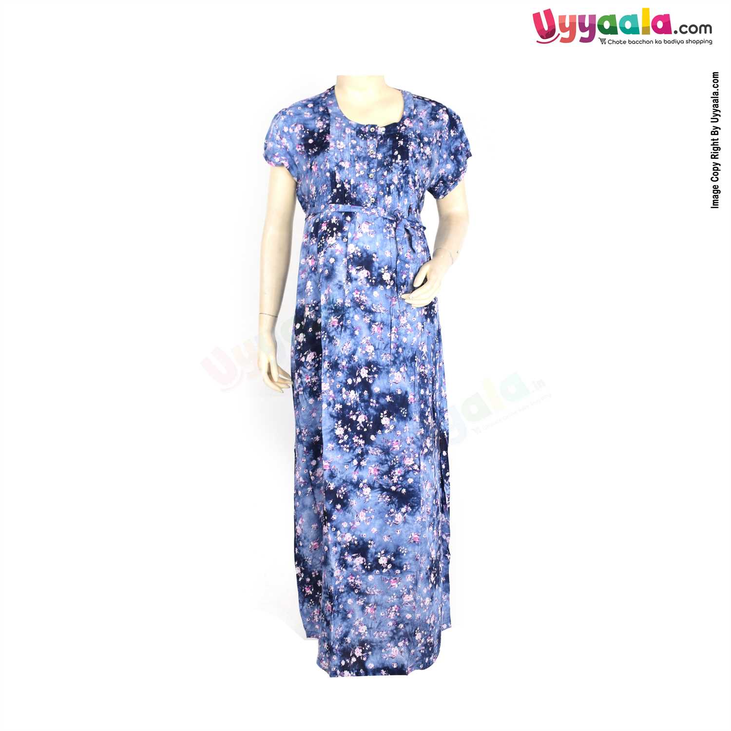 MOTHERS 2B Nighty Three - Fourth Hosiery 3639B - Blue