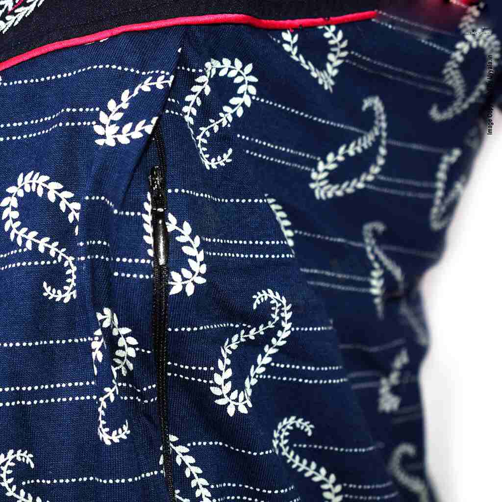 NEHAL Feeding Nighty Three - Fourth (L) Hosiery 3639B - Navy Blue