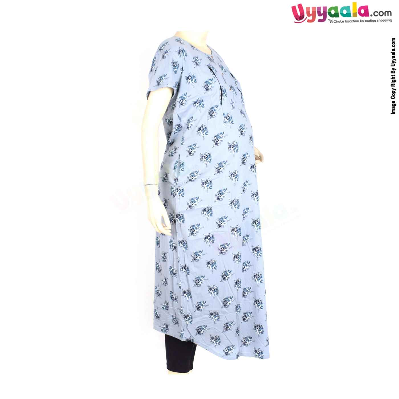 NEHAL Feeding Nighty Three - Fourth Hosiery 3639b - Gray