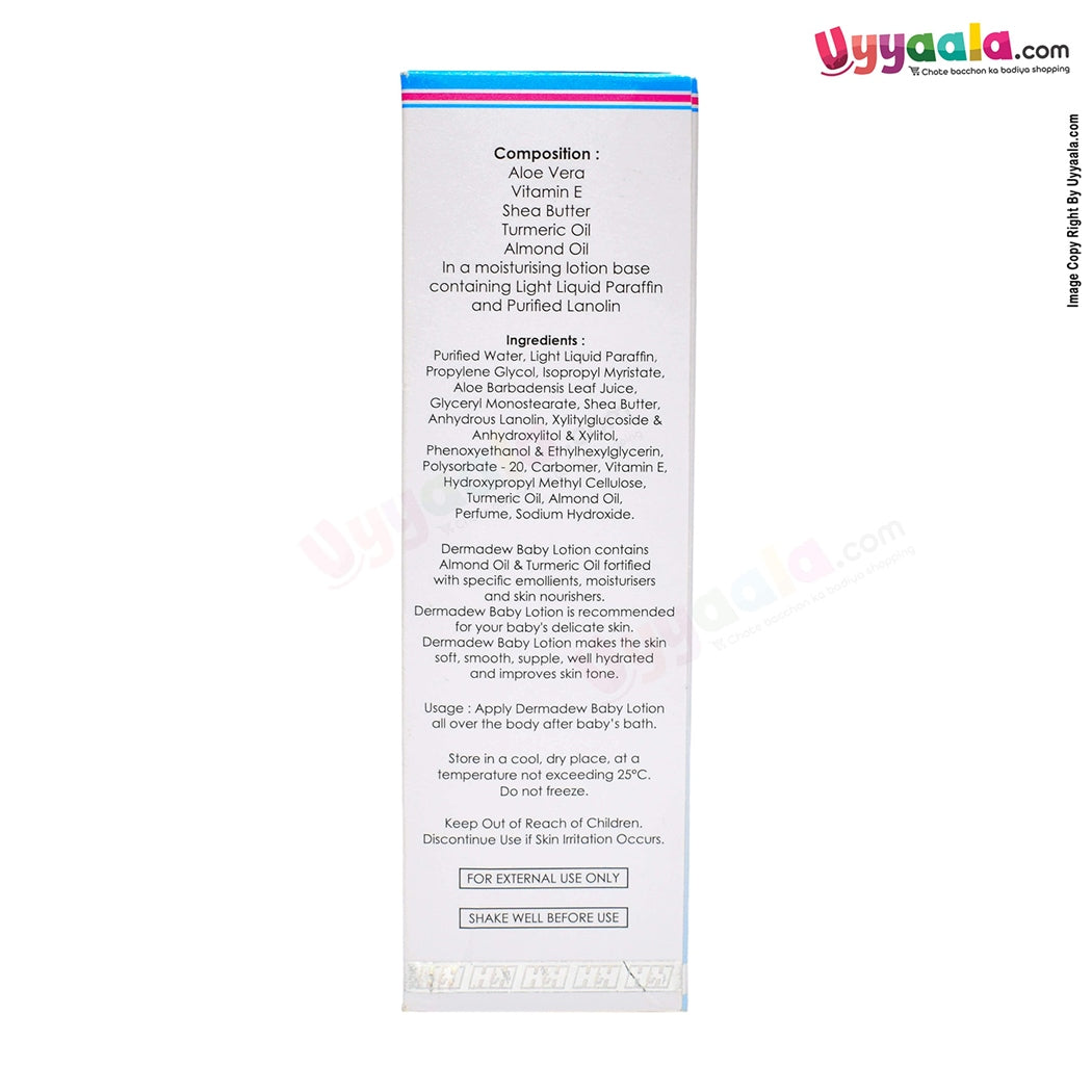 DERMADEW Baby Lotion Fresh Growing Skin - 80g Tube-uyyala-com.myshopify.com-Creams and Lotions-Derma Dew