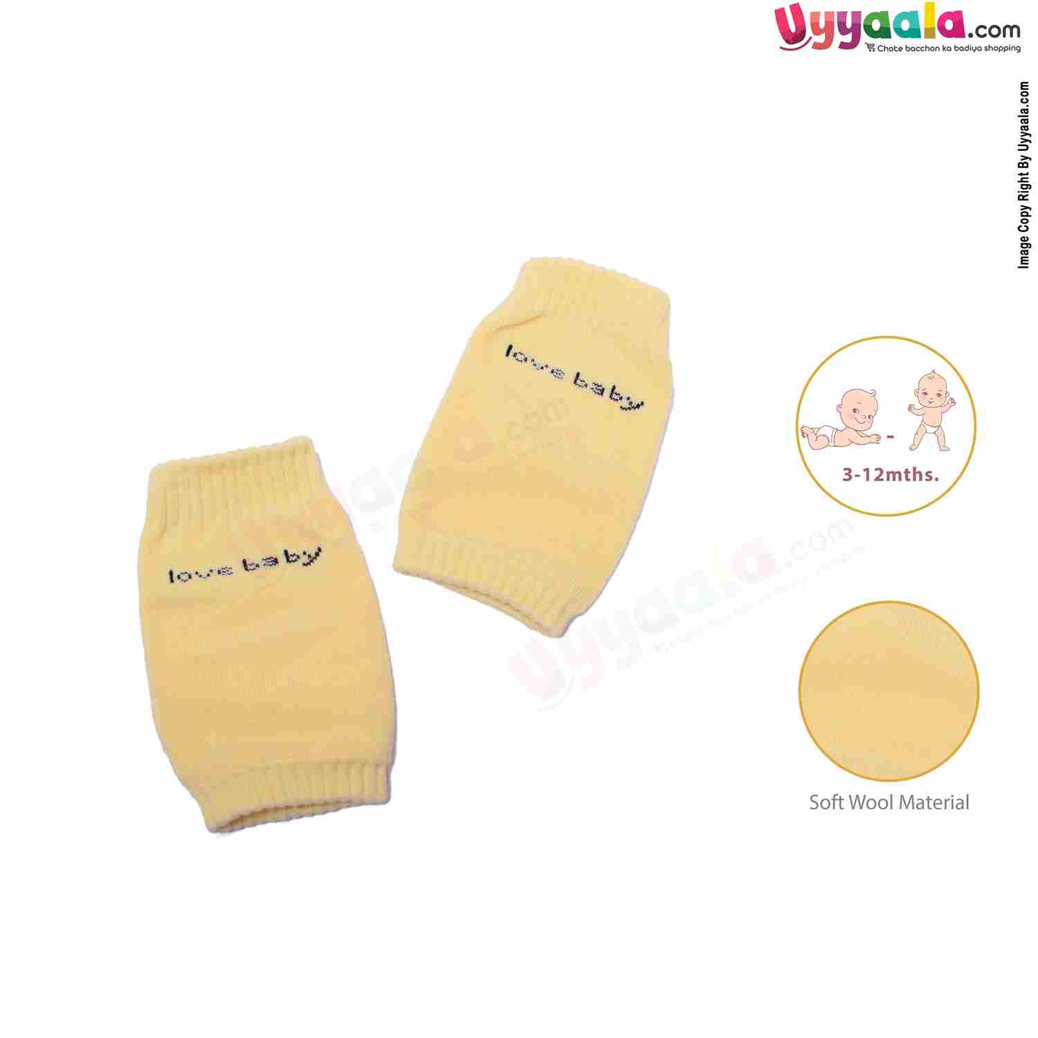FOR BABY Knee Pads With Grip Age 3 - 12 m