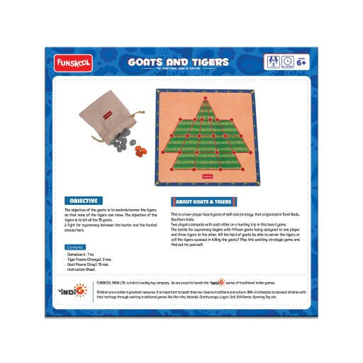 Buy Goats and Tigers Children's Board Game Online in India