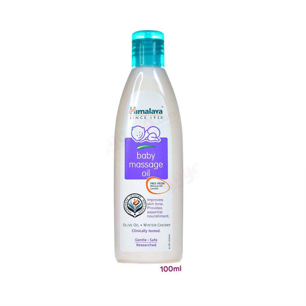 HIMALAYA baby Massage Oil Winter Cherry