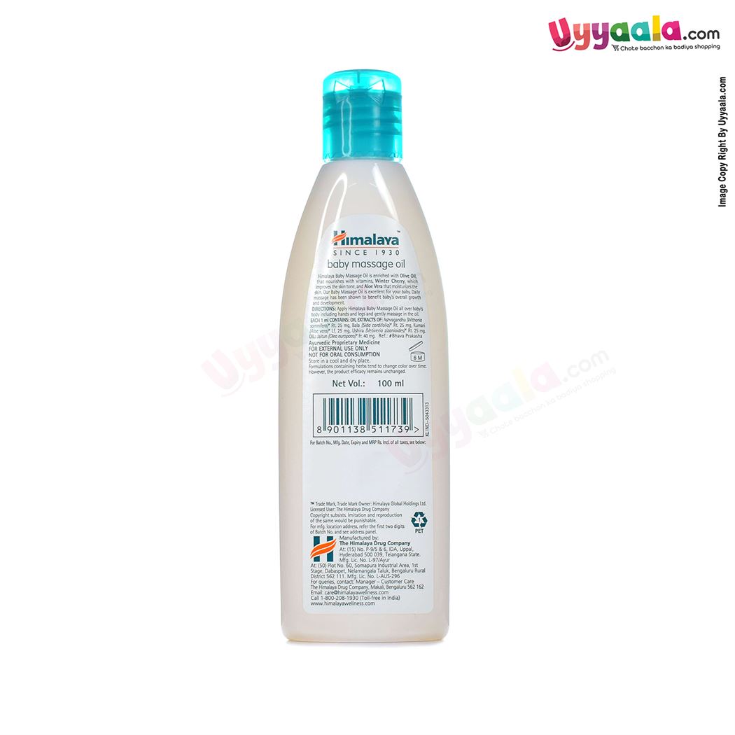 HIMALAYA baby Massage Oil Winter Cherry-uyyala-com.myshopify.com-Oils-Himalaya