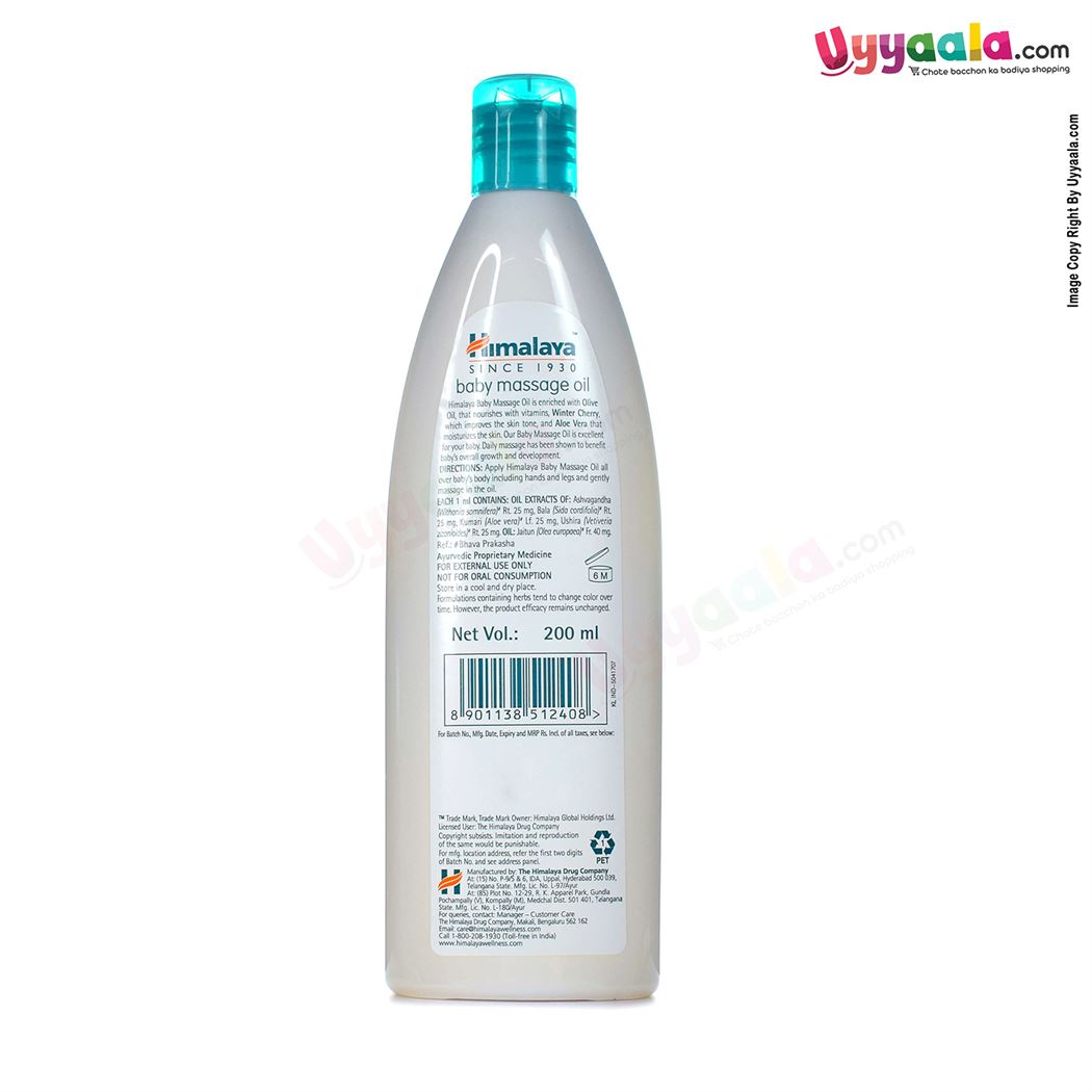 HIMALAYA baby Massage Oil Winter Cherry-uyyala-com.myshopify.com-Oils-Himalaya