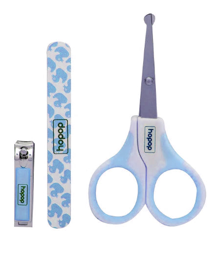 Hopop Baby Safety Nail Care Set - Blue 0m+