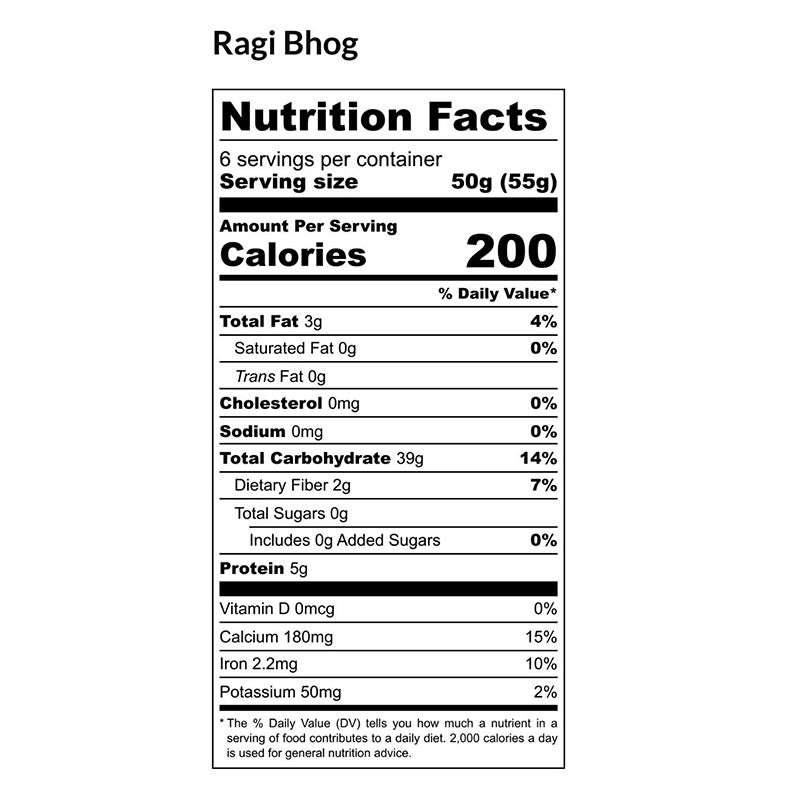 Buy Nutreat Raagi Bhog Hand ponded Multigrain Baby Cereal Online in India at uyyaala.com