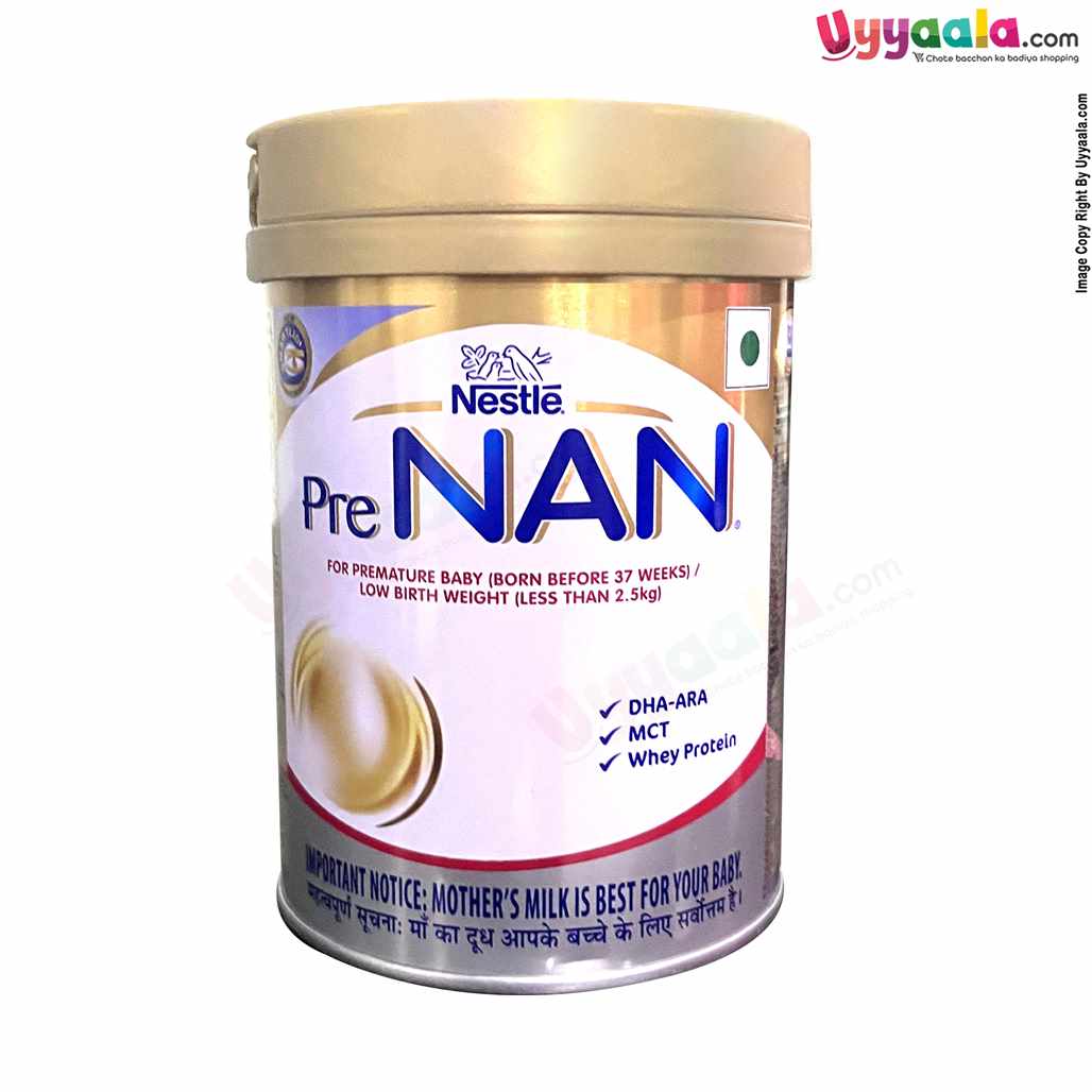 Nestle Pre Nan for Premature Babies, Low Birth Weight Infant Formula (Less Than 2.5kg) 400g