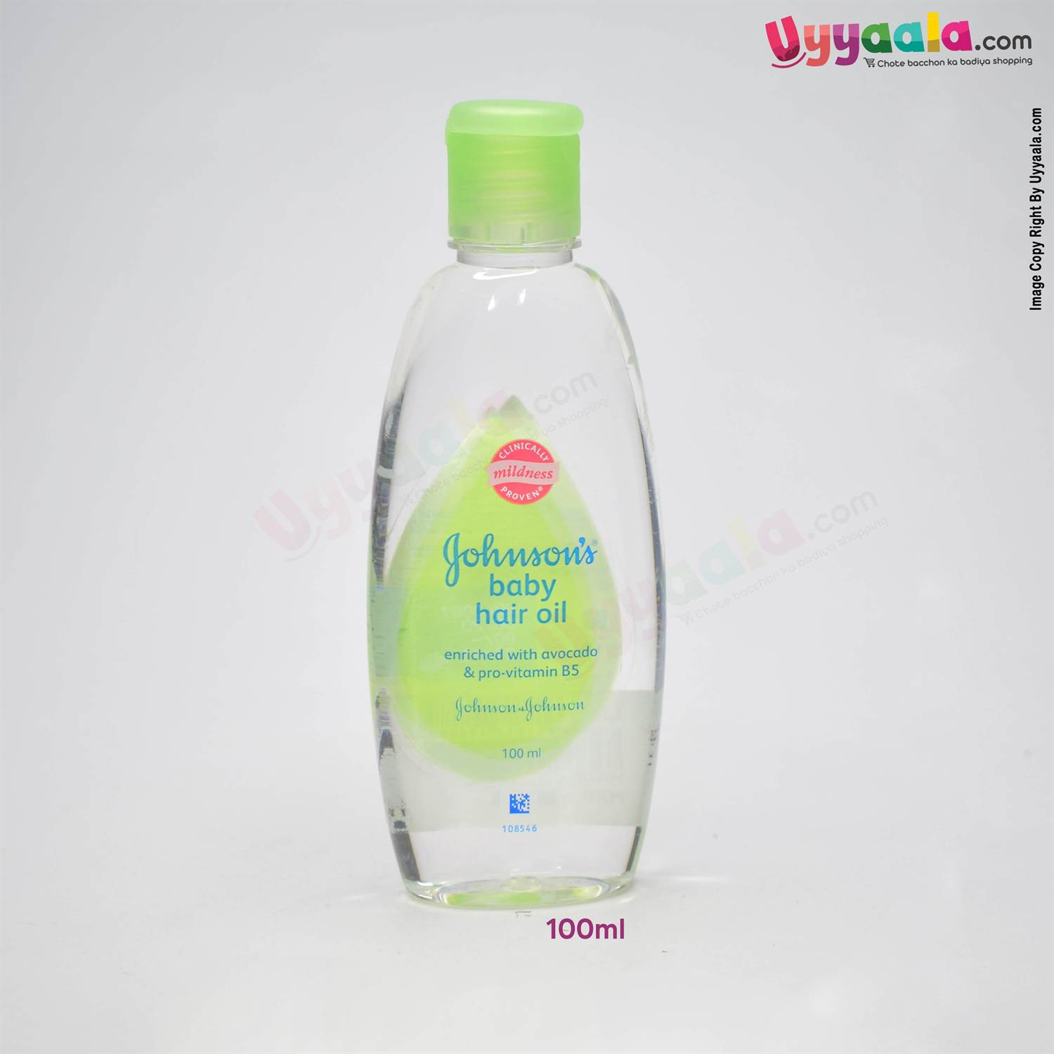 Buy Johnson's Baby Hair Oil with Avocado & Pro Vitamin B5 Online in India at uyyaala.com
