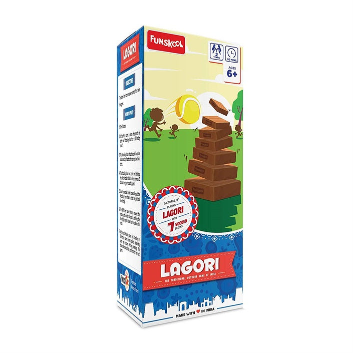 Buy Funskool Lagori Children's Outdoor Game Online in India